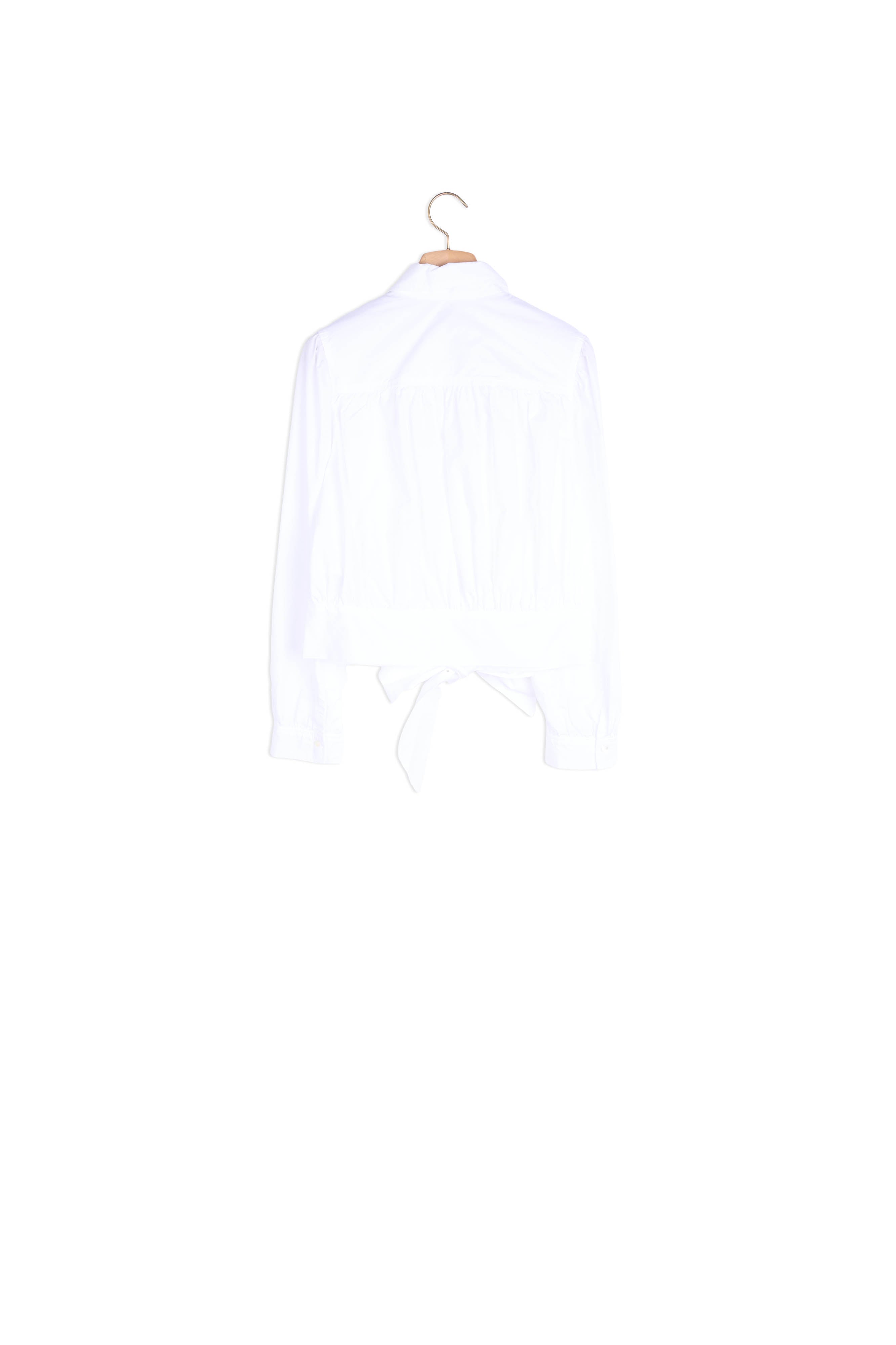 Chemise courte nouée Sandro seconde main