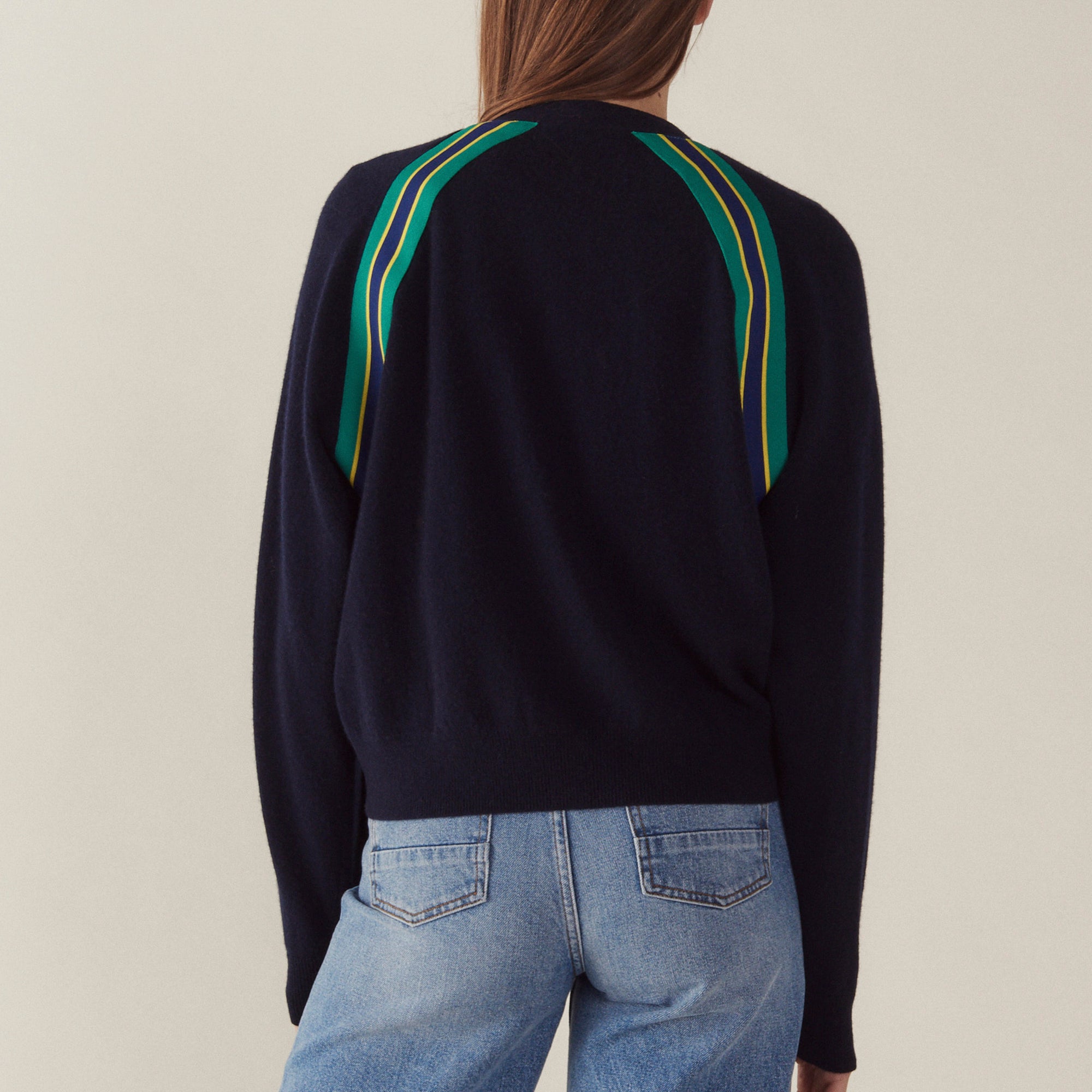 Pull manches longues avec galons Sandro seconde main
