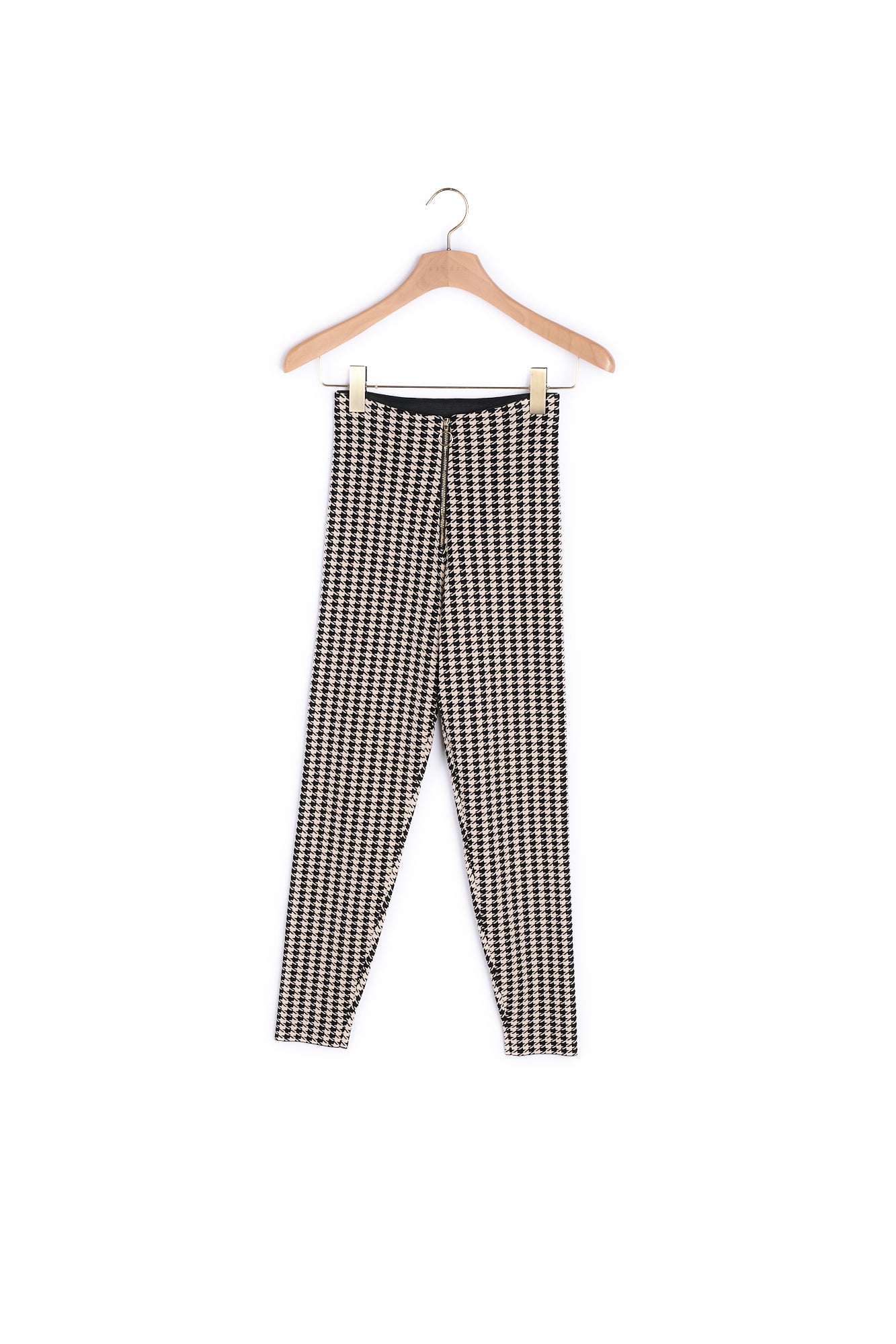 Pantalon Noir / Marron Sandro seconde main