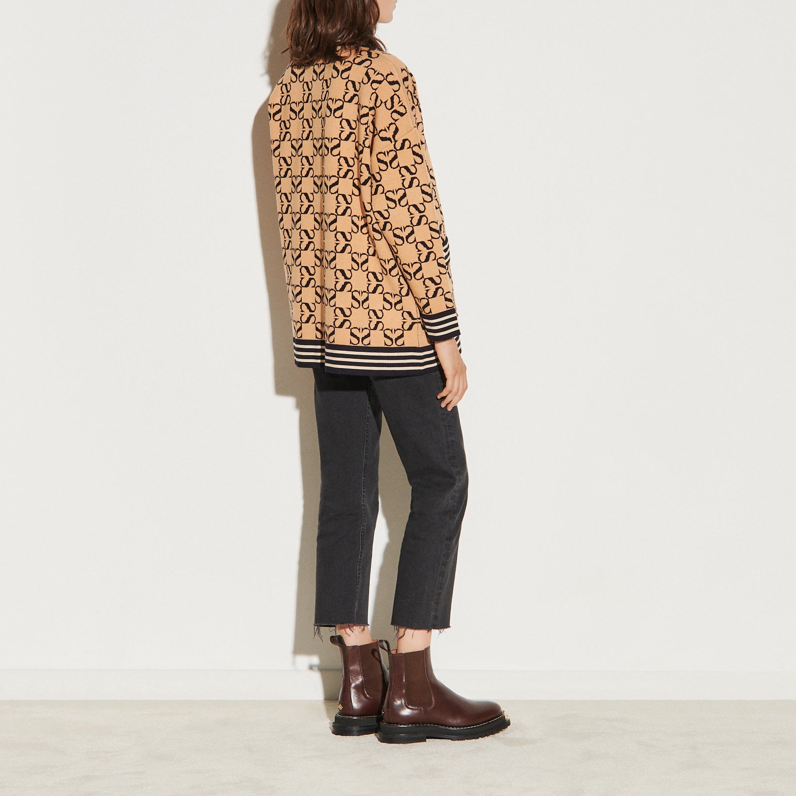 Cardigan oversize réversible Sandro seconde main