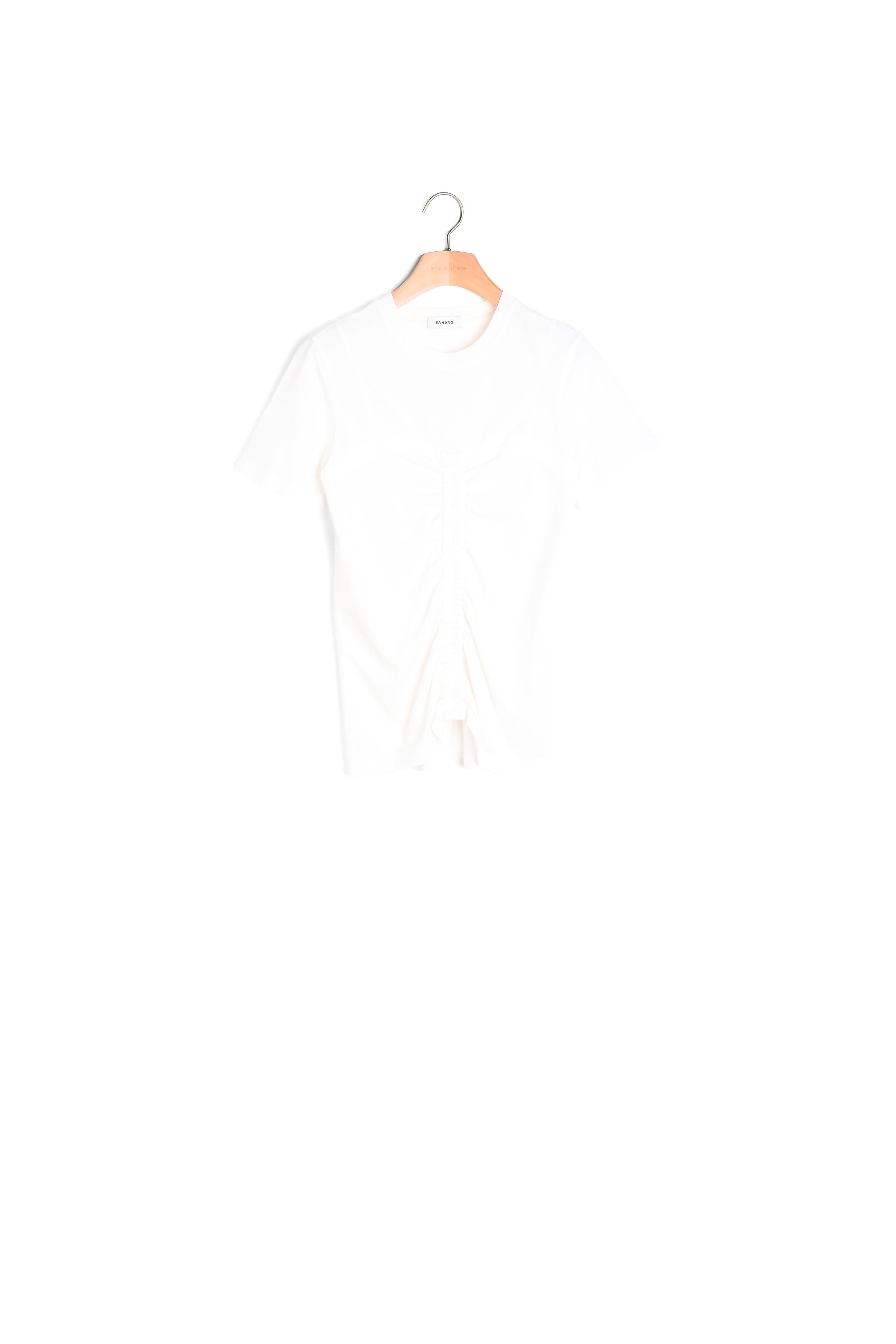 T-shirt façon corset Sandro seconde main