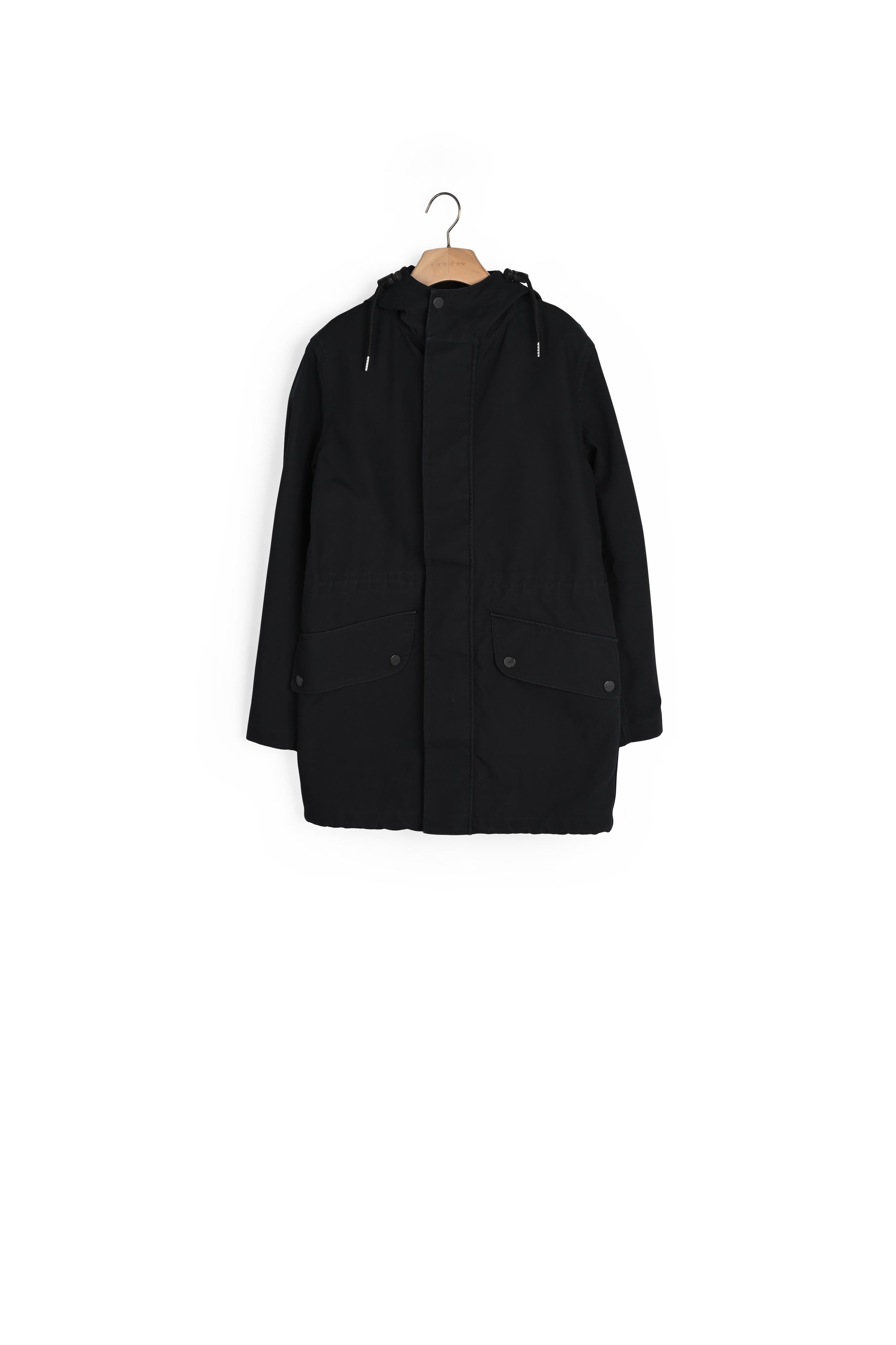 Parka longue en tissu technique Sandro seconde main