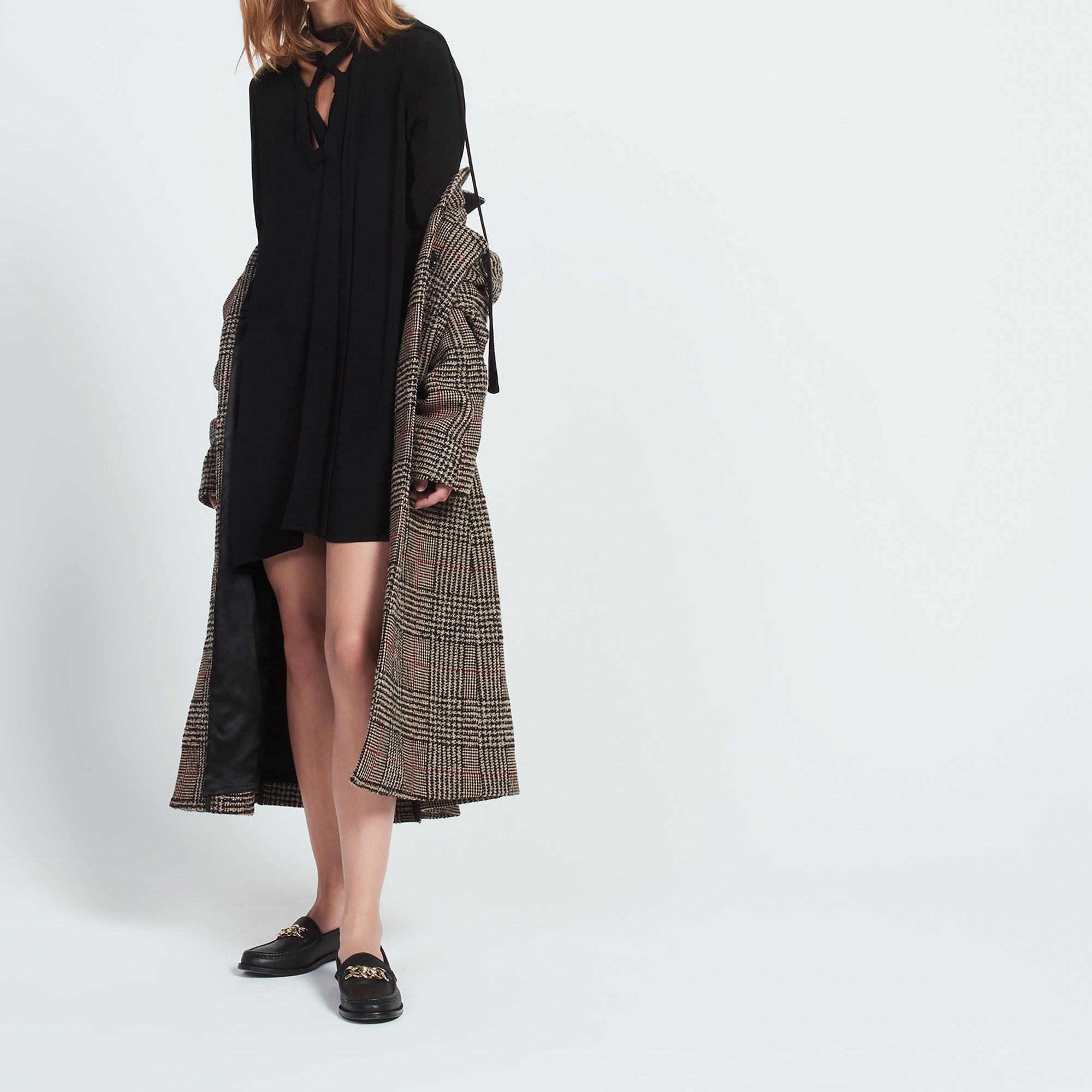 Robe avec col lacé Sandro seconde main