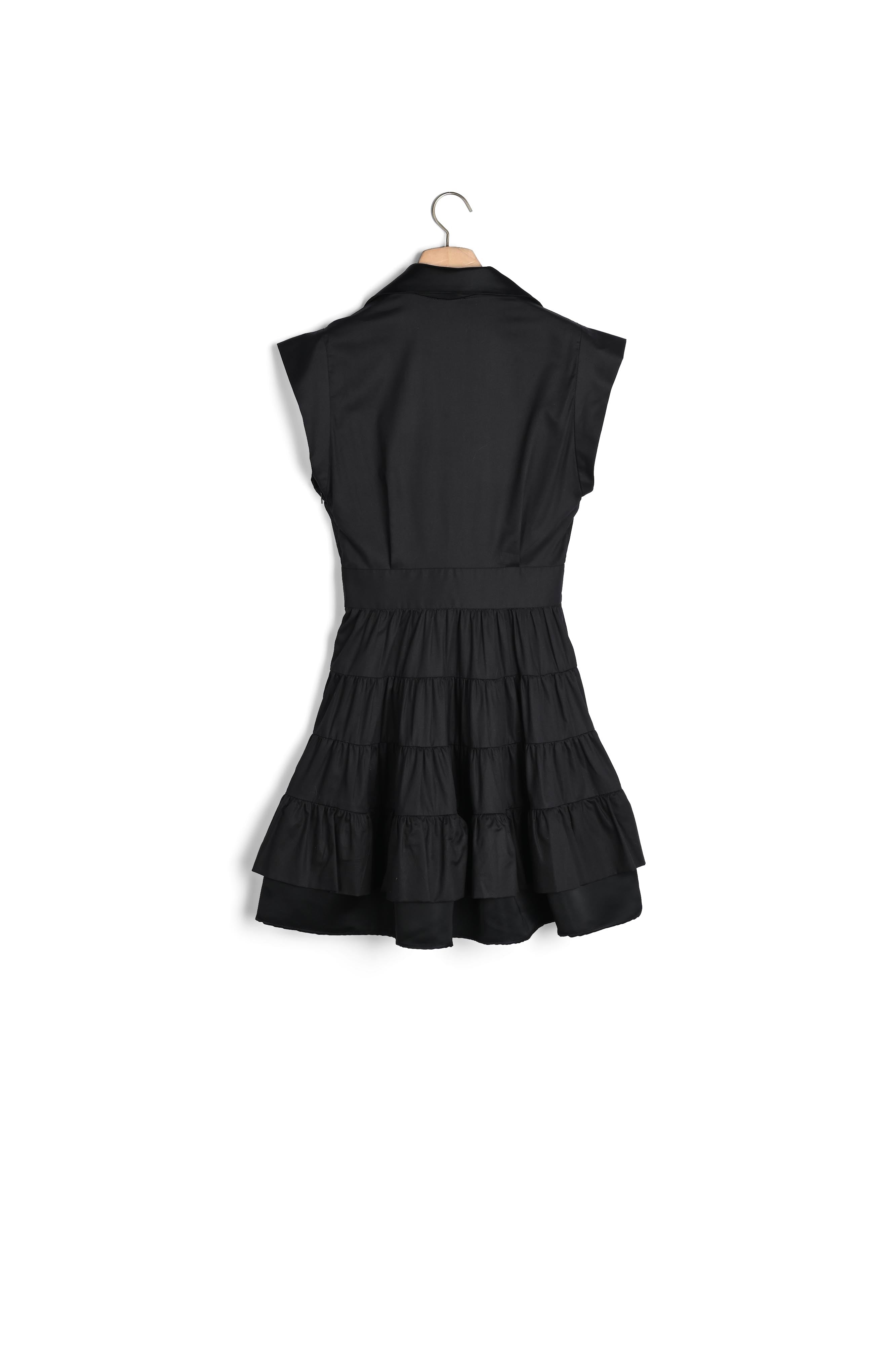 Robe courte volantée Sandro seconde main