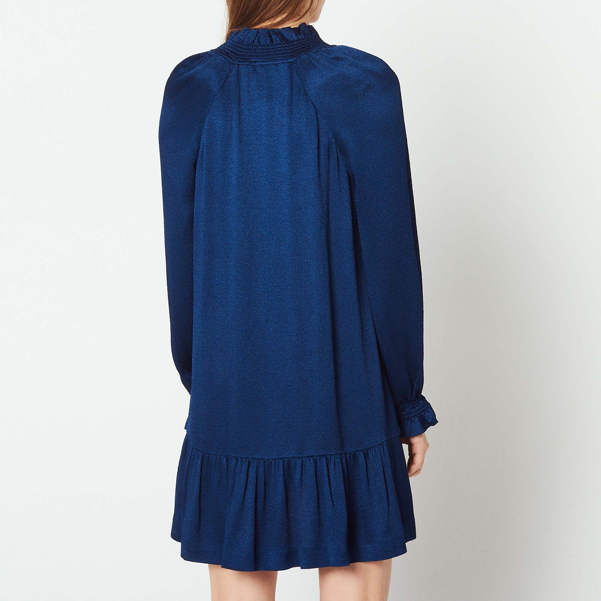 Robe courte à petits volants Sandro seconde main