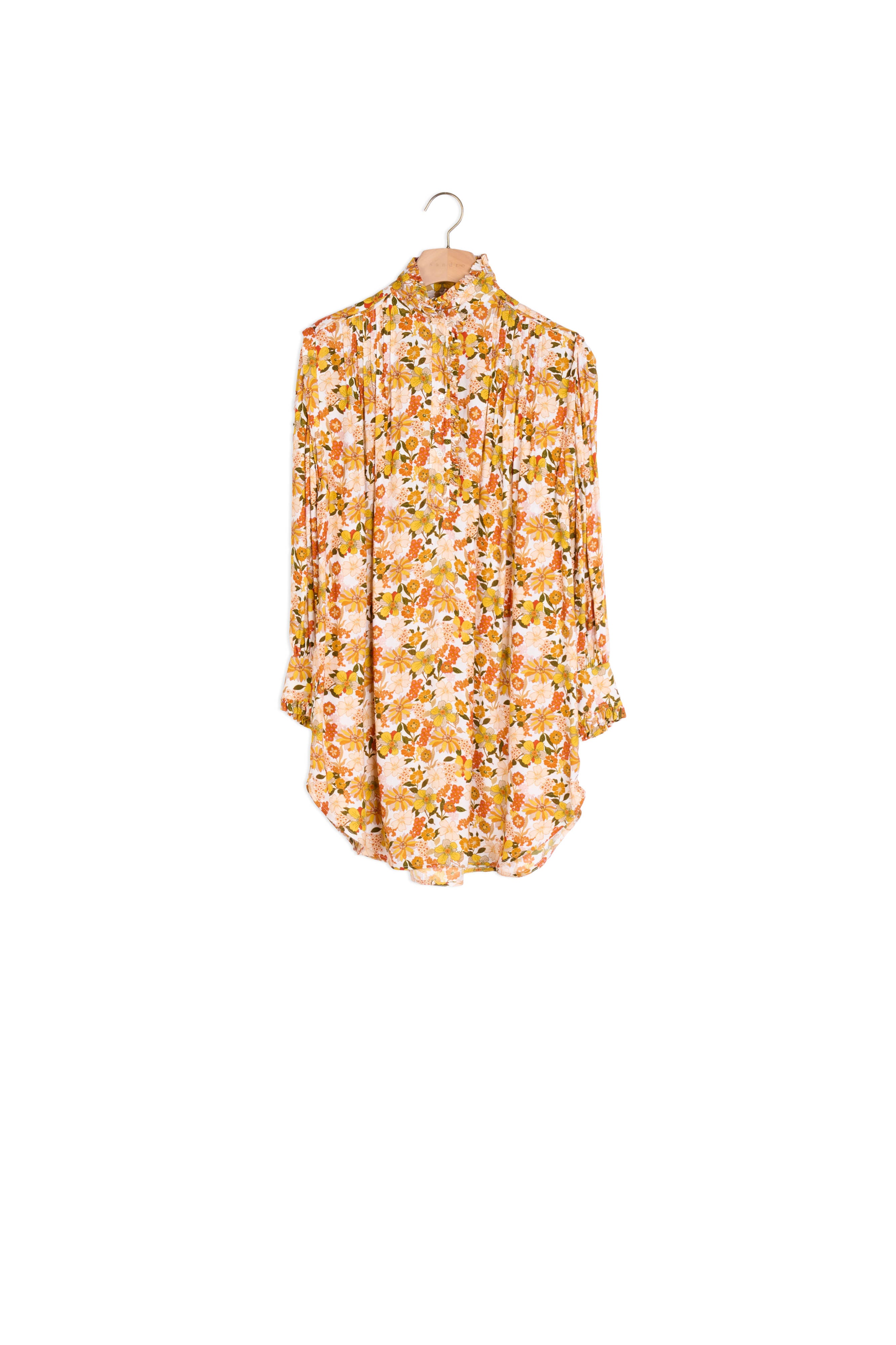 Robe courte imprimée Sandro seconde main