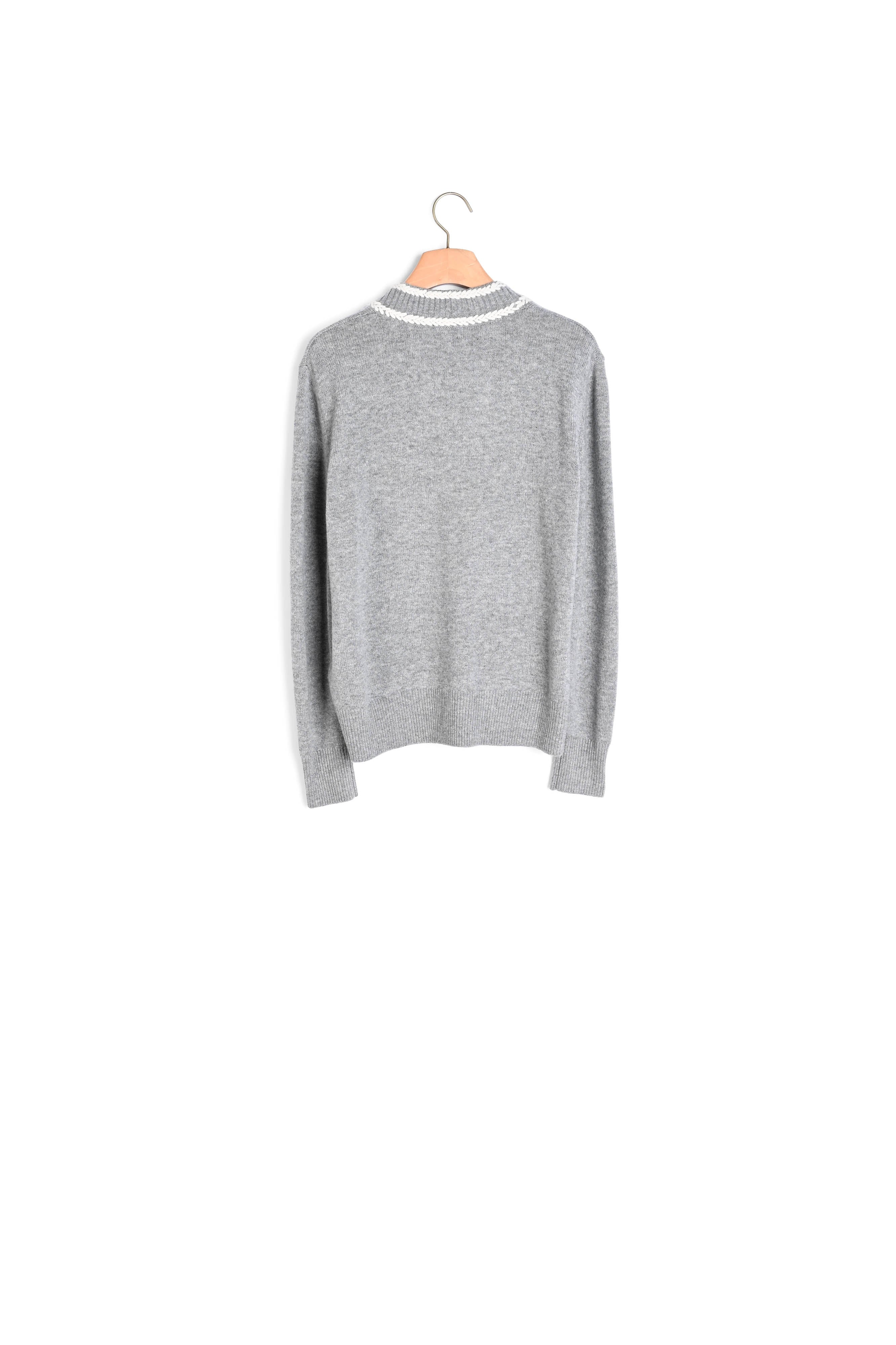 Pull en laine et cachemire Sandro seconde main