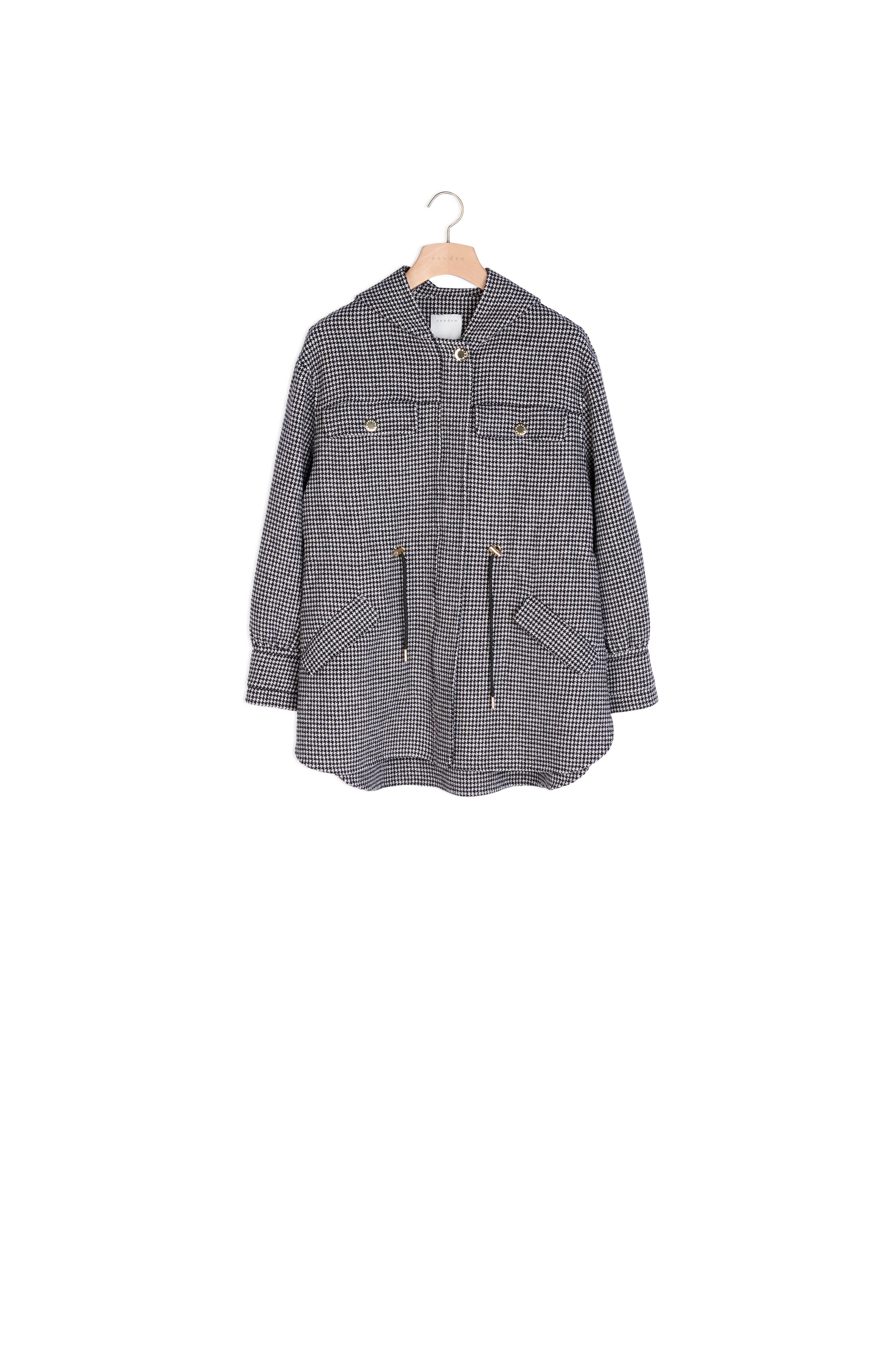 Outerwear Ecru / Noir Sandro seconde main