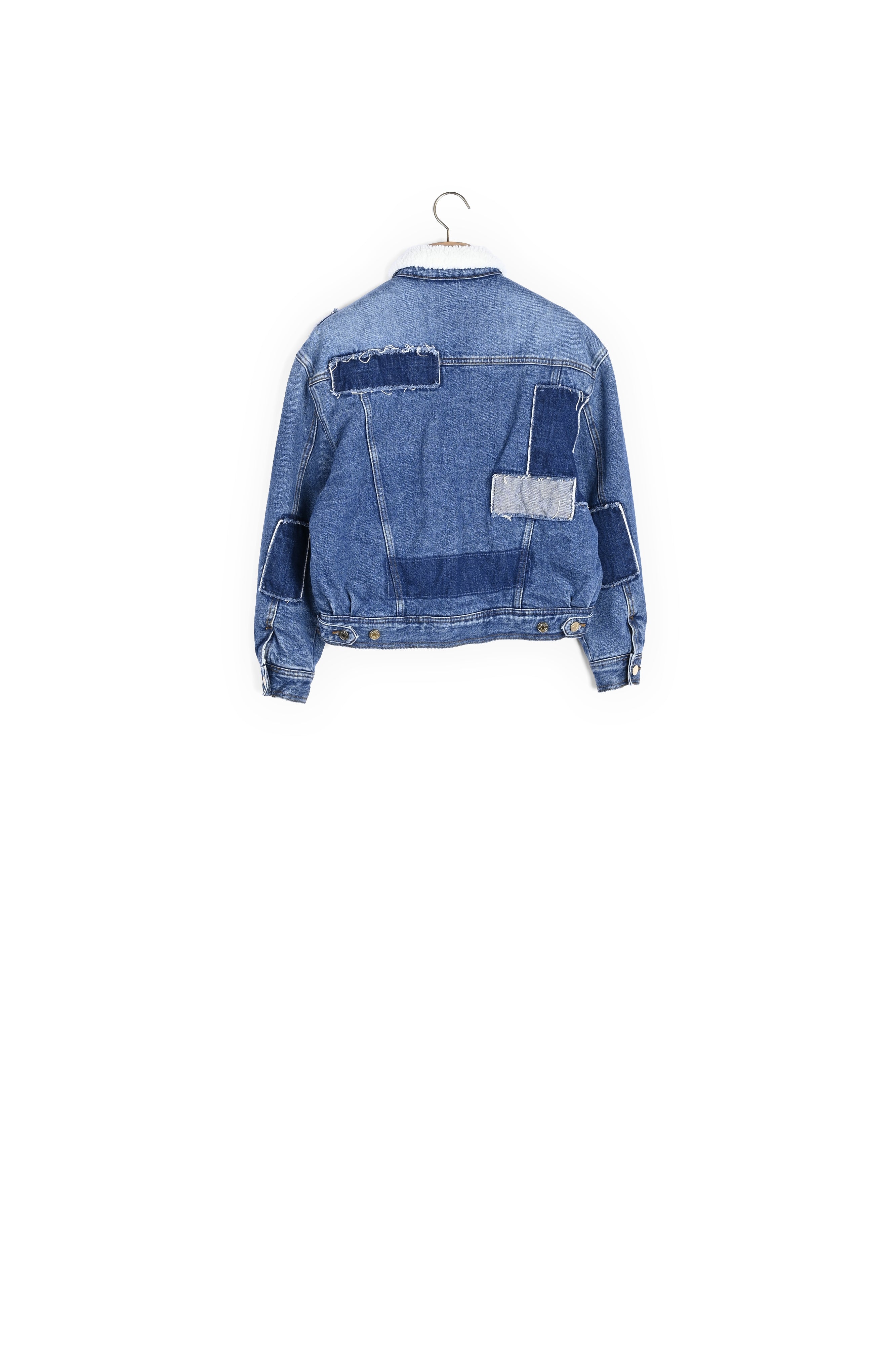 Veste en Jean doublée Sandro seconde main