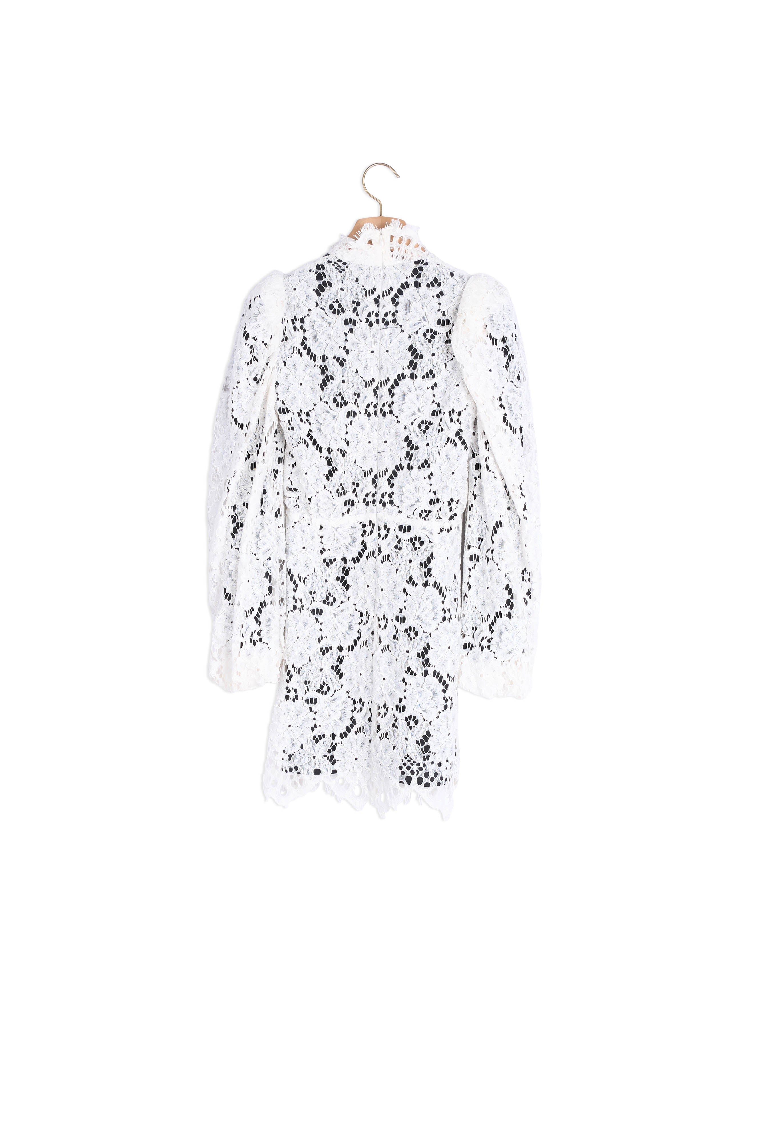 Robe courte en dentelle Sandro seconde main