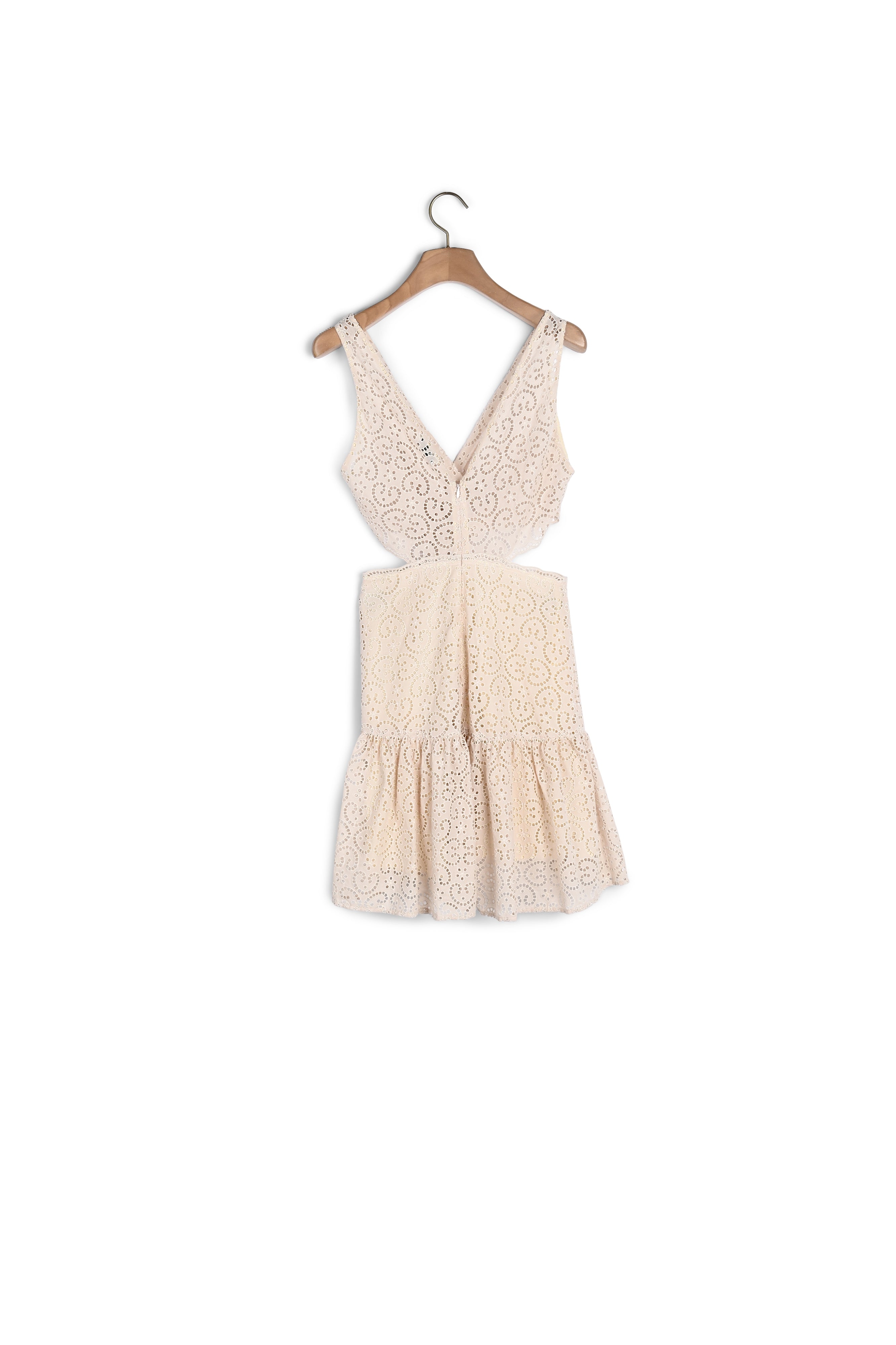 Robe à découpes en guipure Sandro seconde main