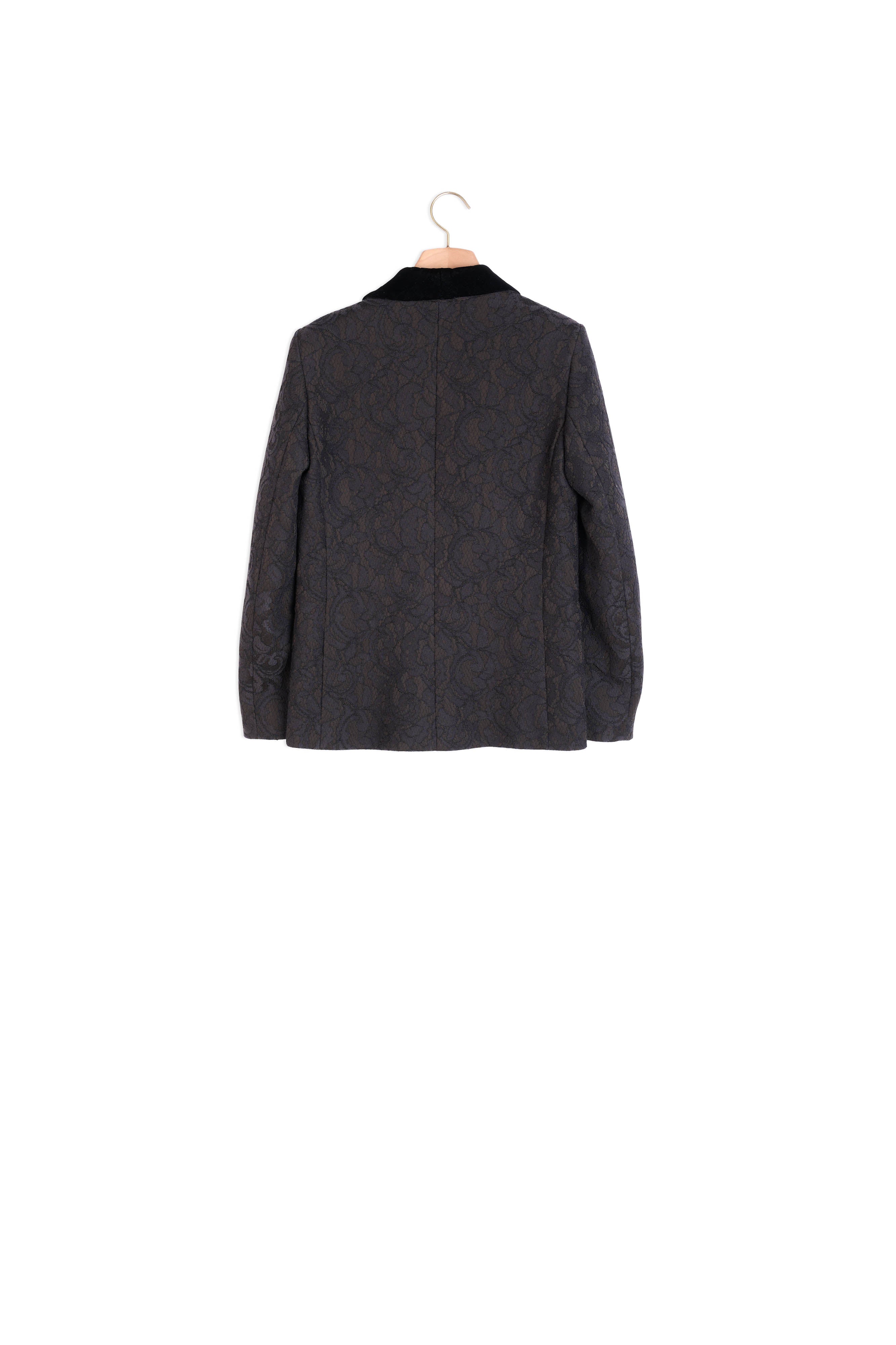 Veste Noir Sandro seconde main