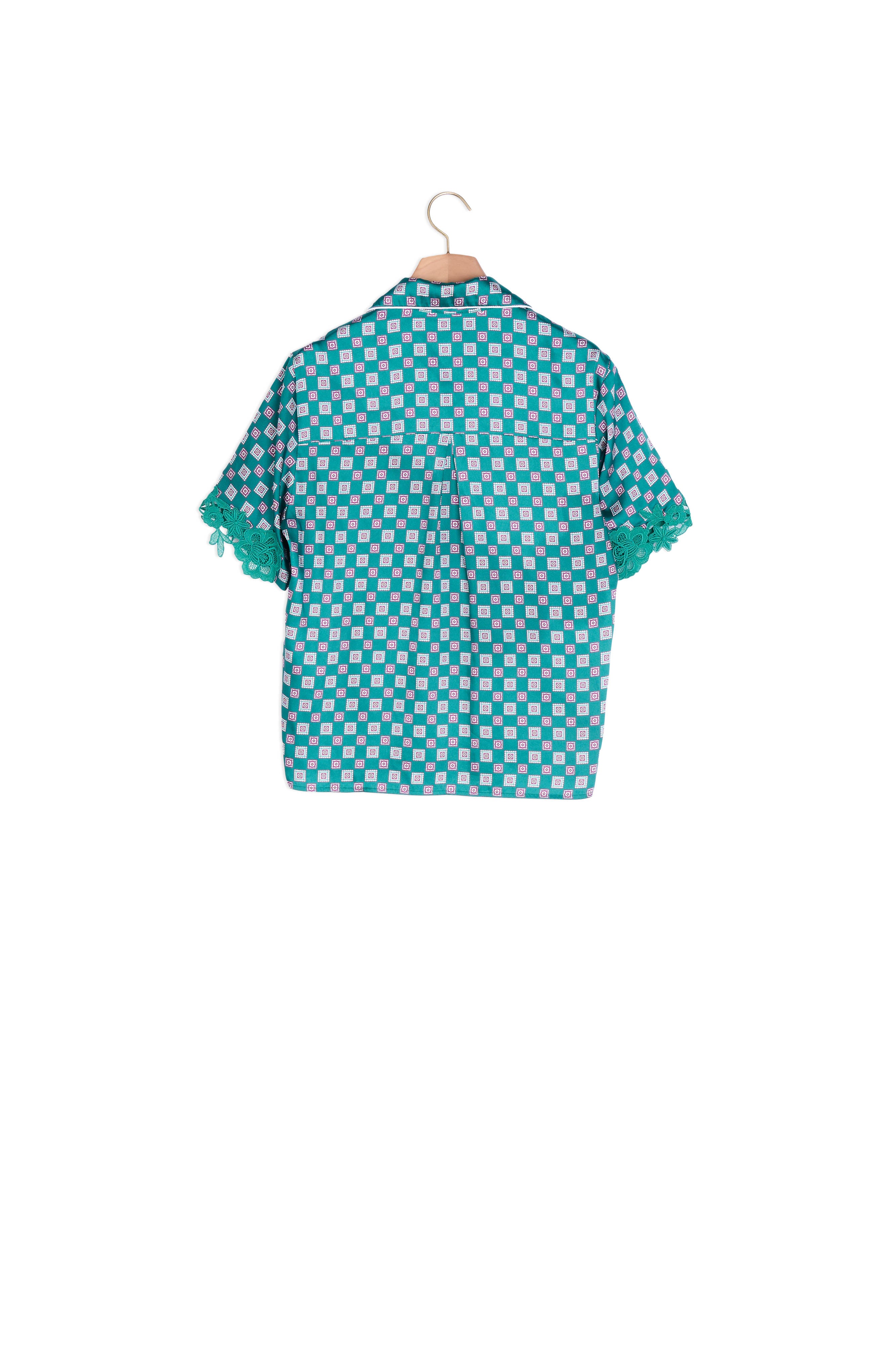 Chemise pyjama imprimée Sandro seconde main