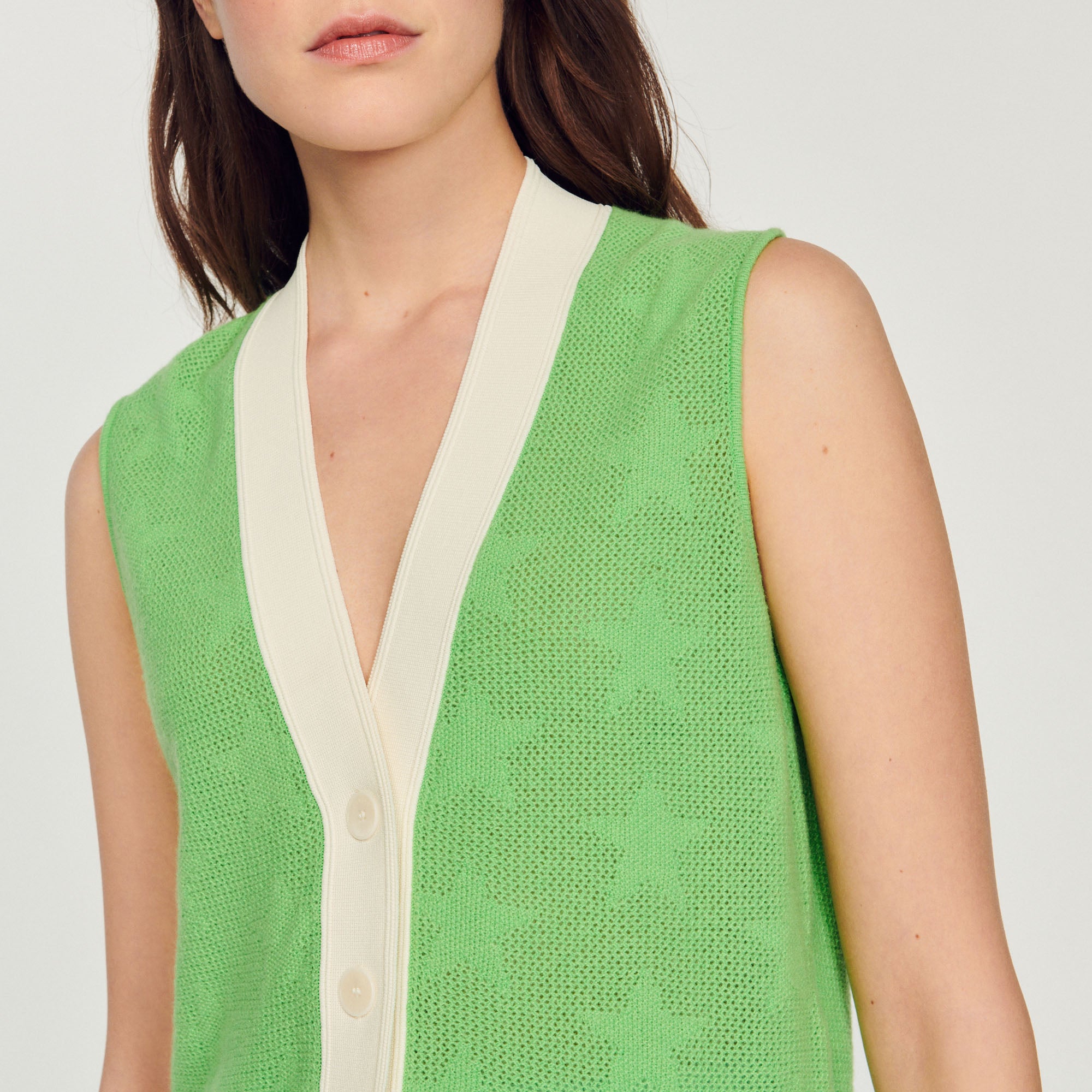 Gilet sans maches Sandro seconde main
