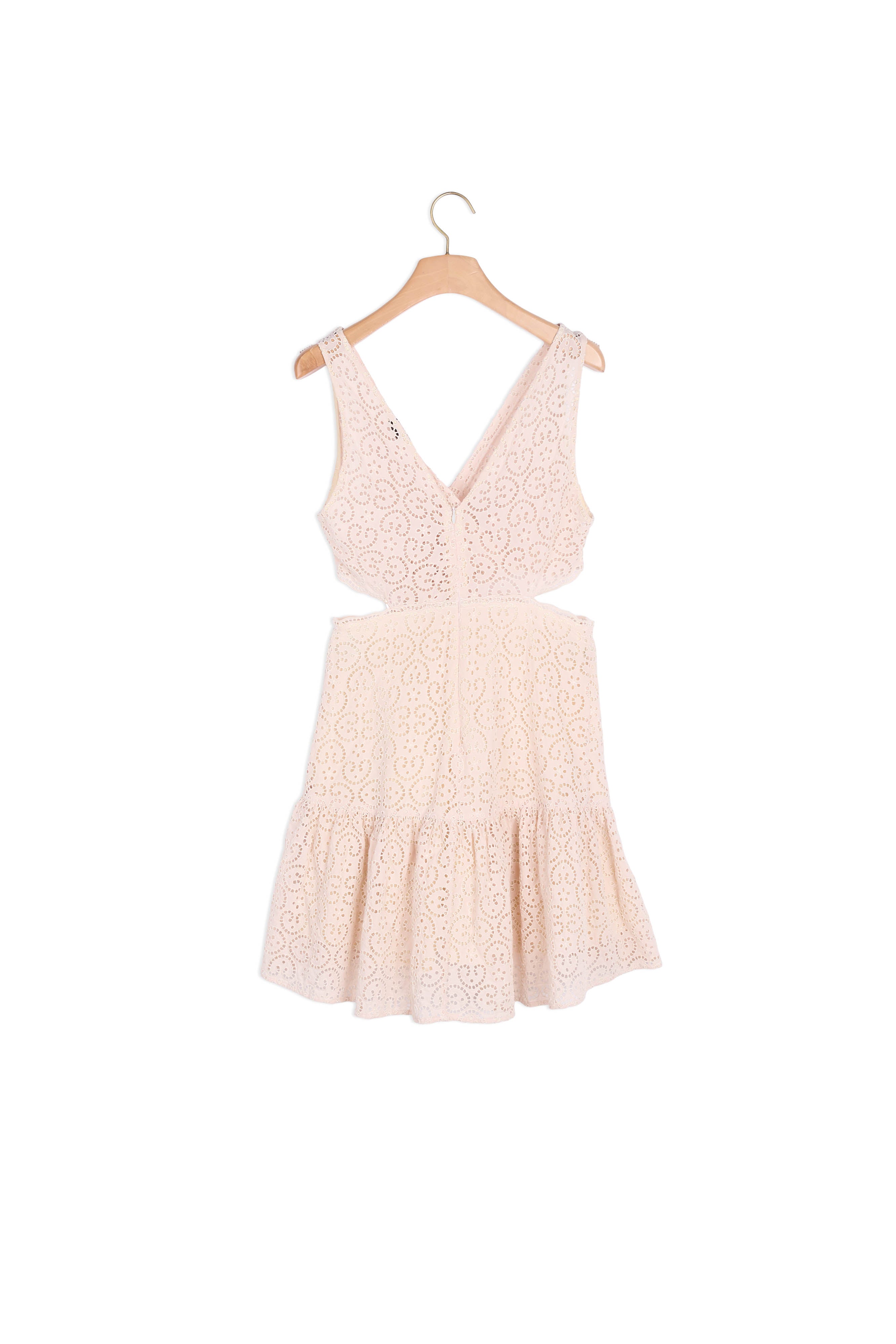 Robe à découpes en guipure Sandro seconde main