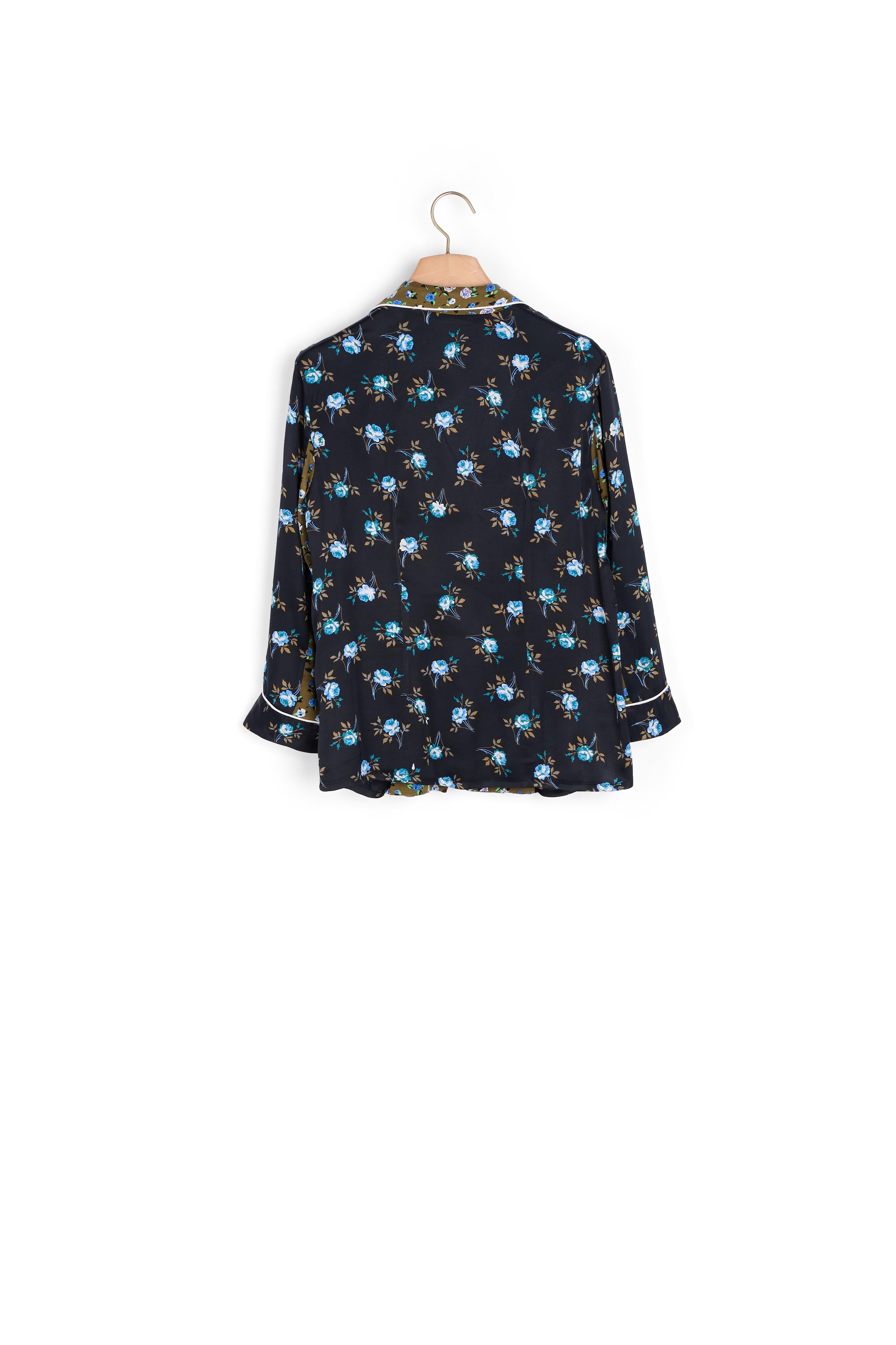 Chemise fluide esprit pyjama Sandro seconde main