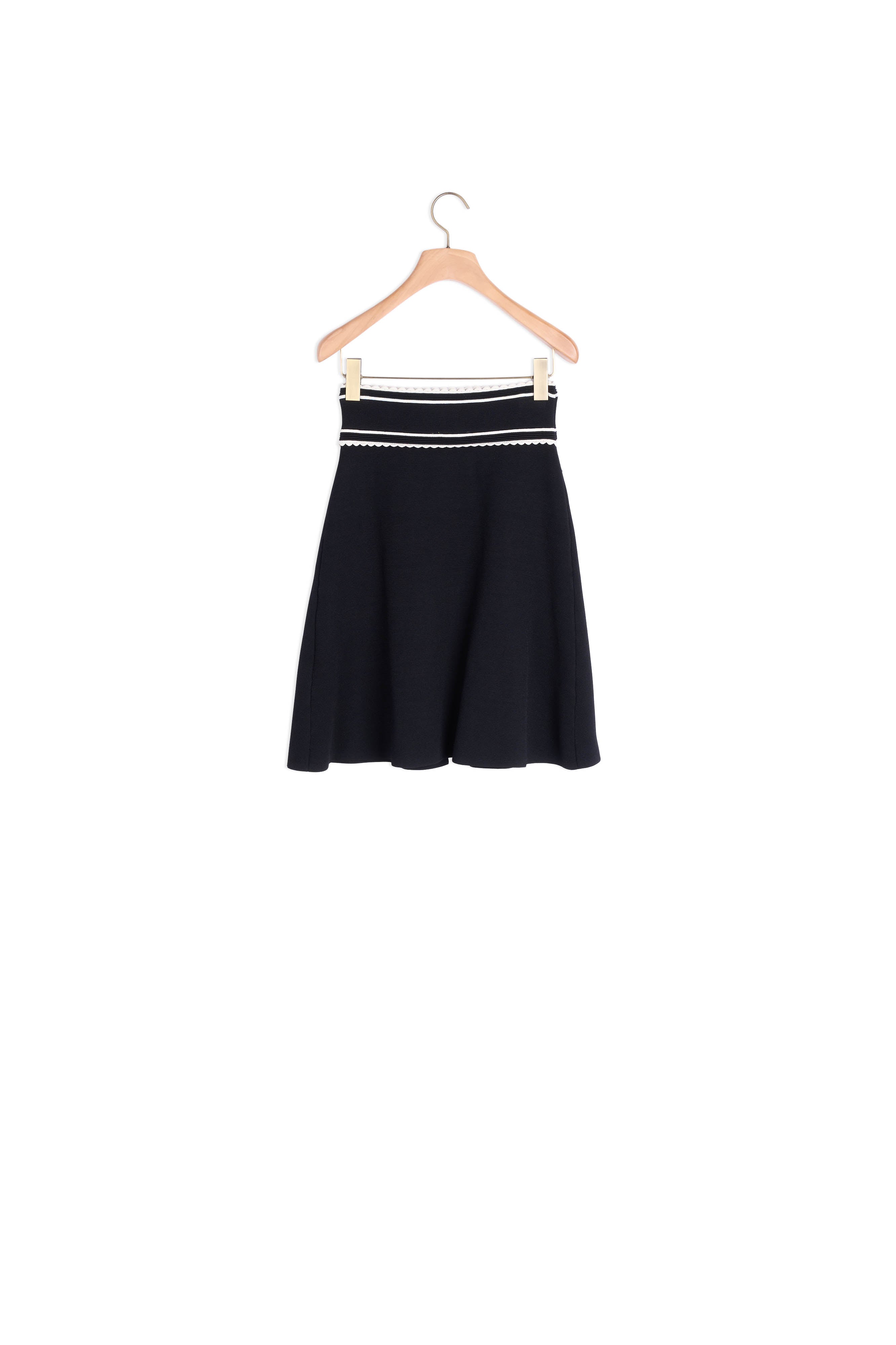 Jupe courte en Maille Sandro seconde main