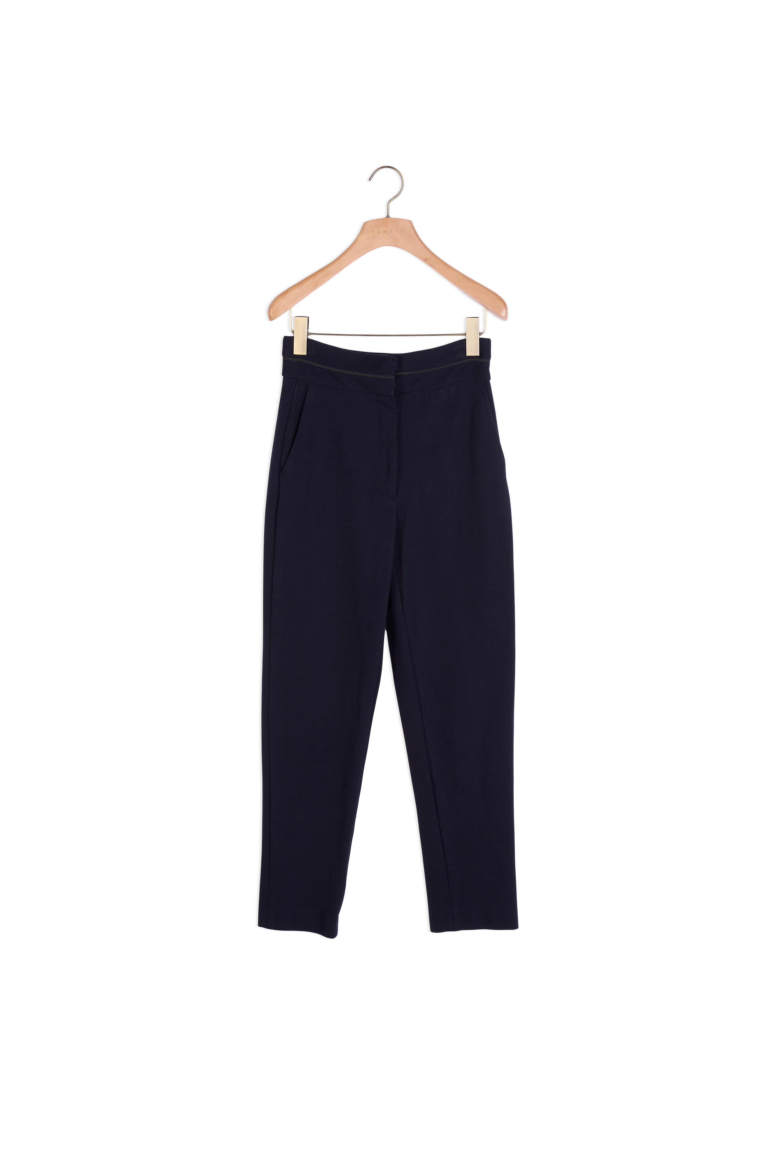 Pantalon Marine Sandro seconde main