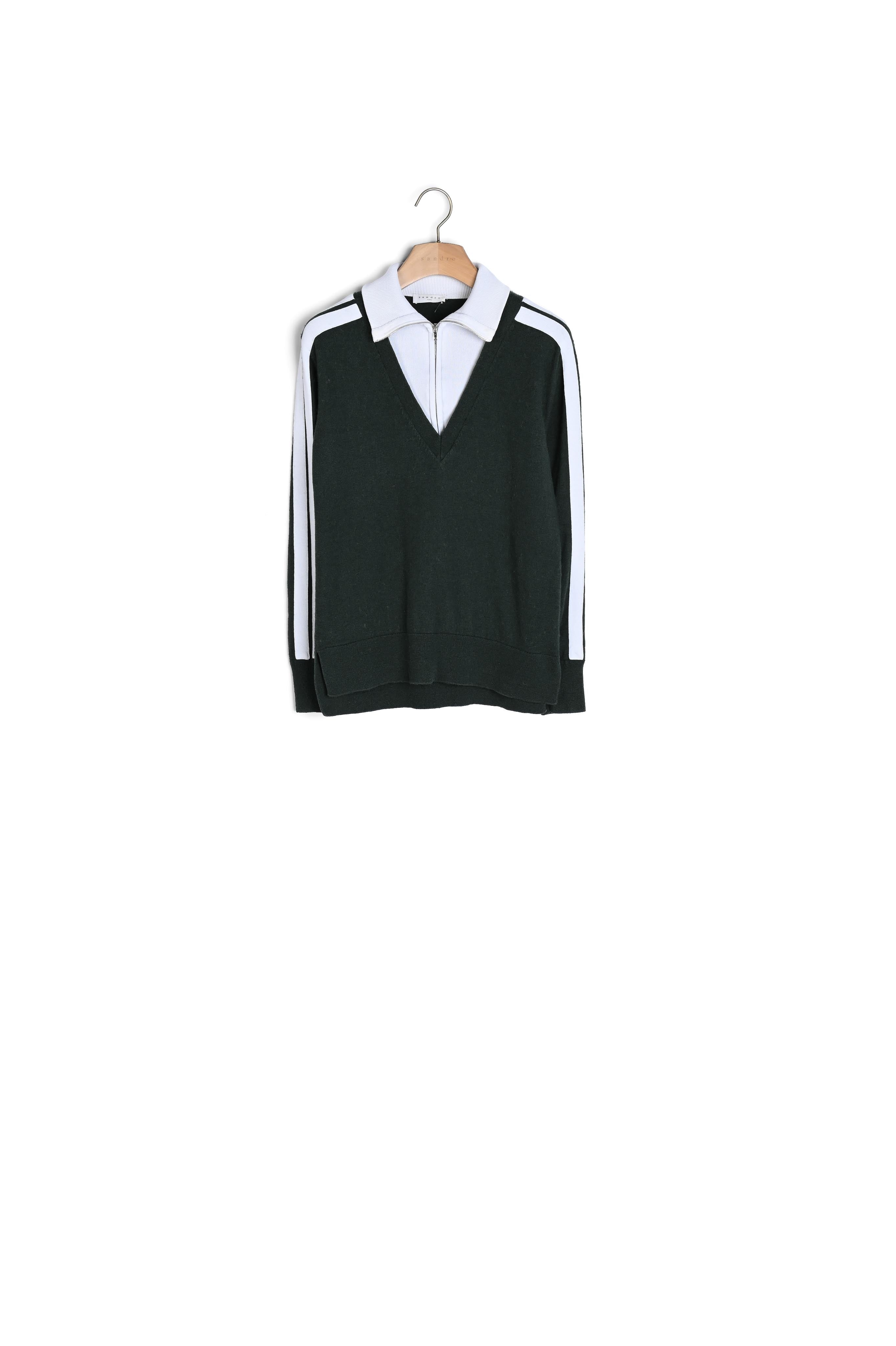 Pull Chlorophylle Sandro seconde main