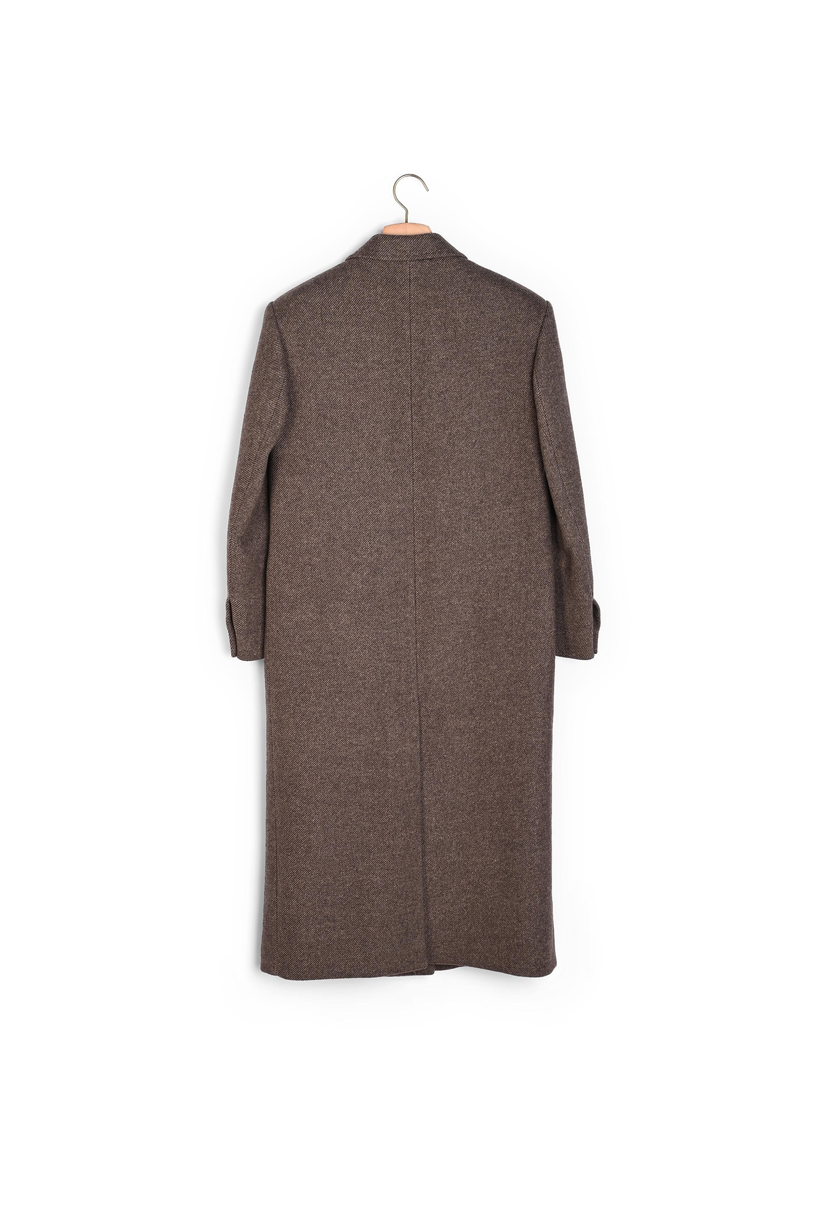 Manteau long boutonné Sandro seconde main