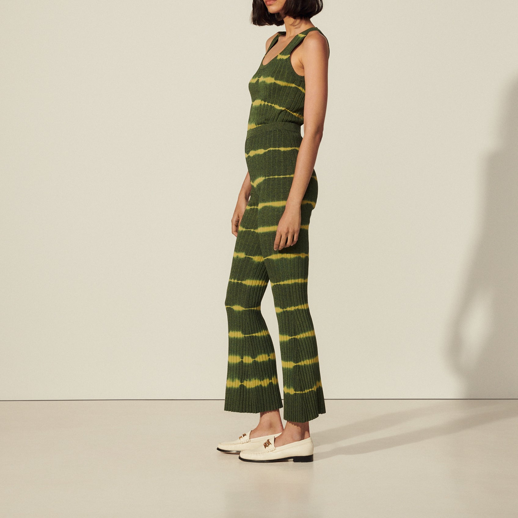 Pantalon tie and dye en Maille Sandro seconde main