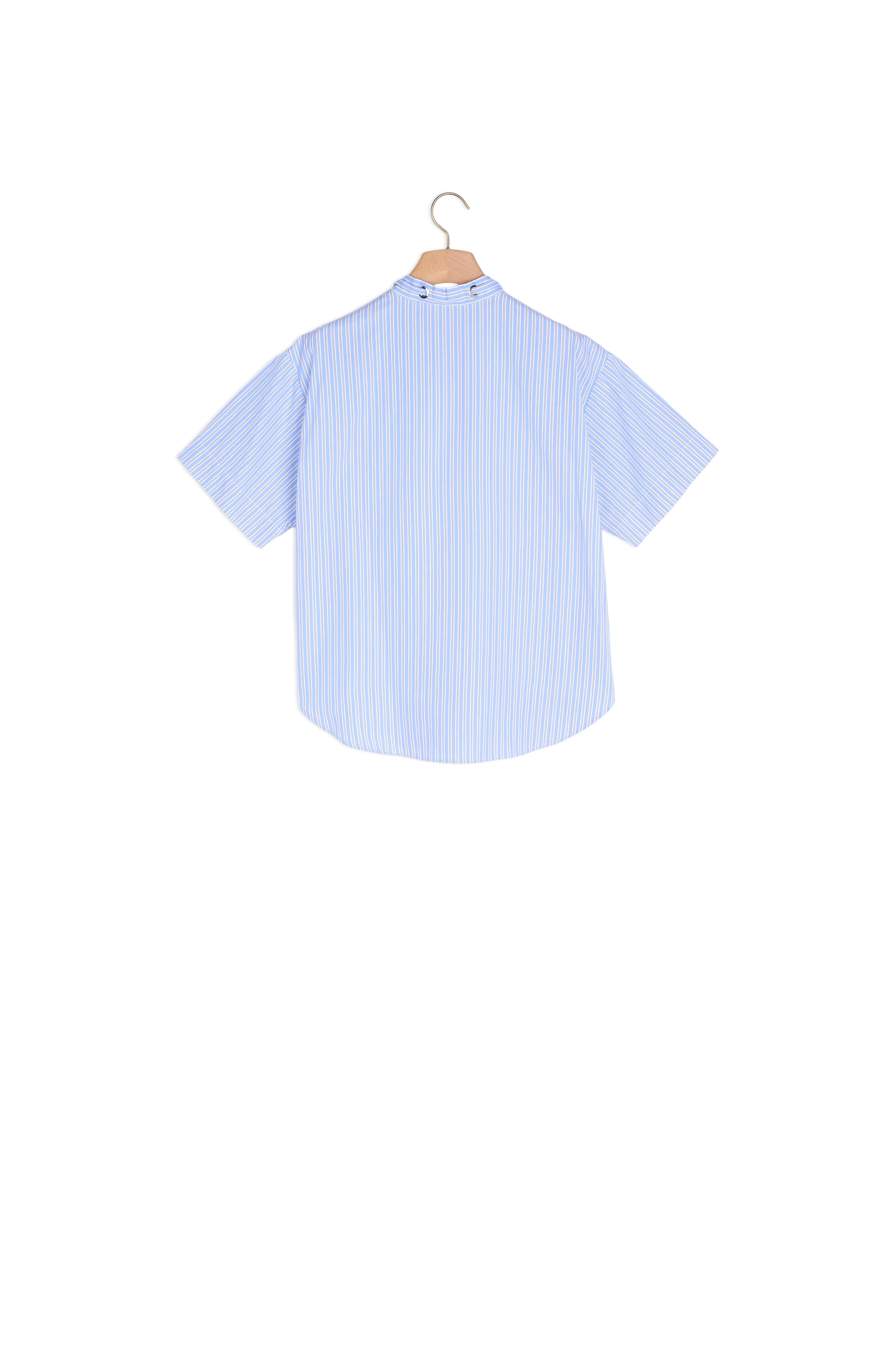 Chemise en popeline à manches courtes Sandro seconde main