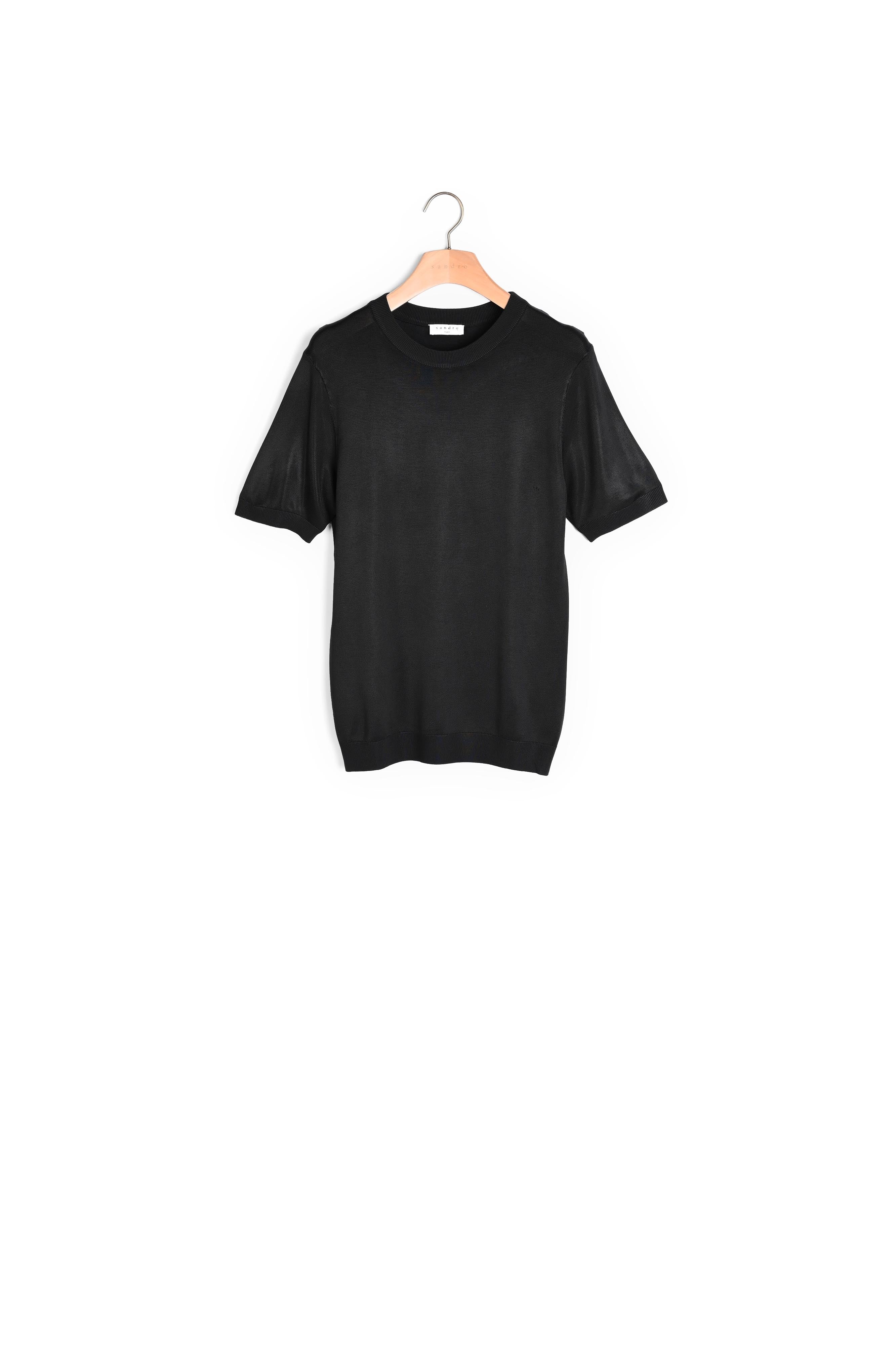 T-shirt en Maille Sandro seconde main