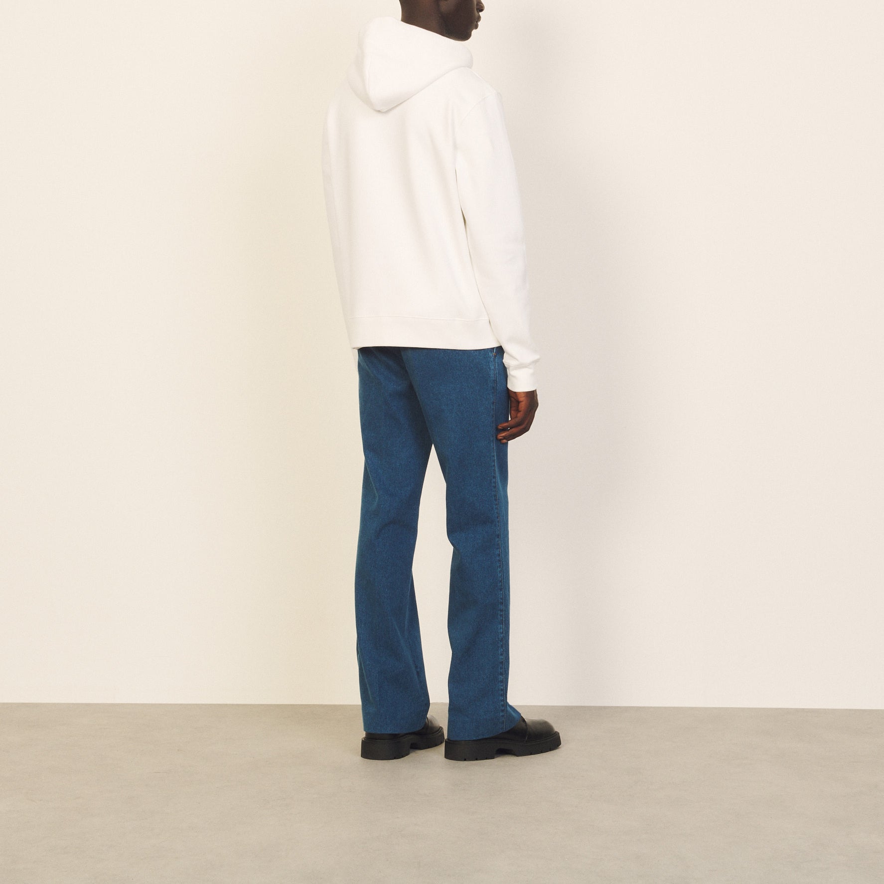 Sweatshirt blanc Sandro seconde main