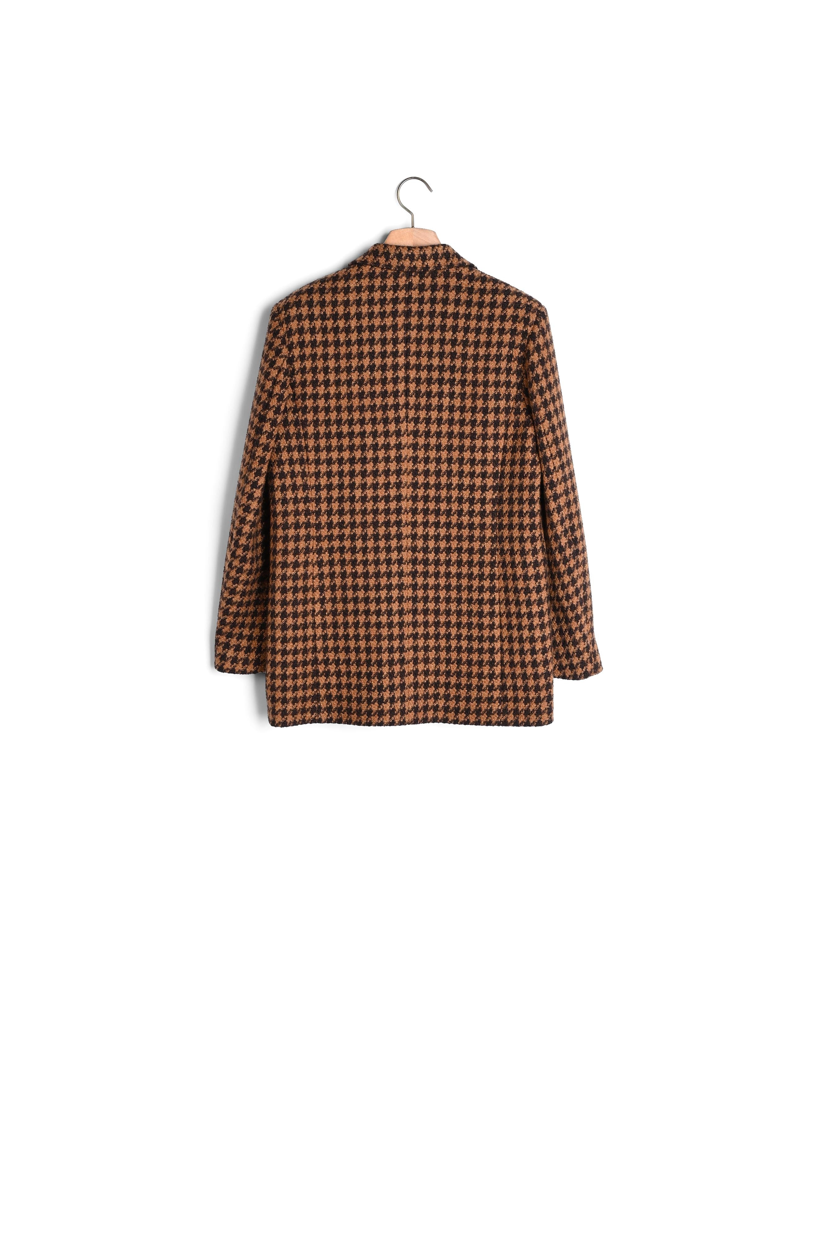 Veste de tailleur tissu pied de coq Sandro seconde main