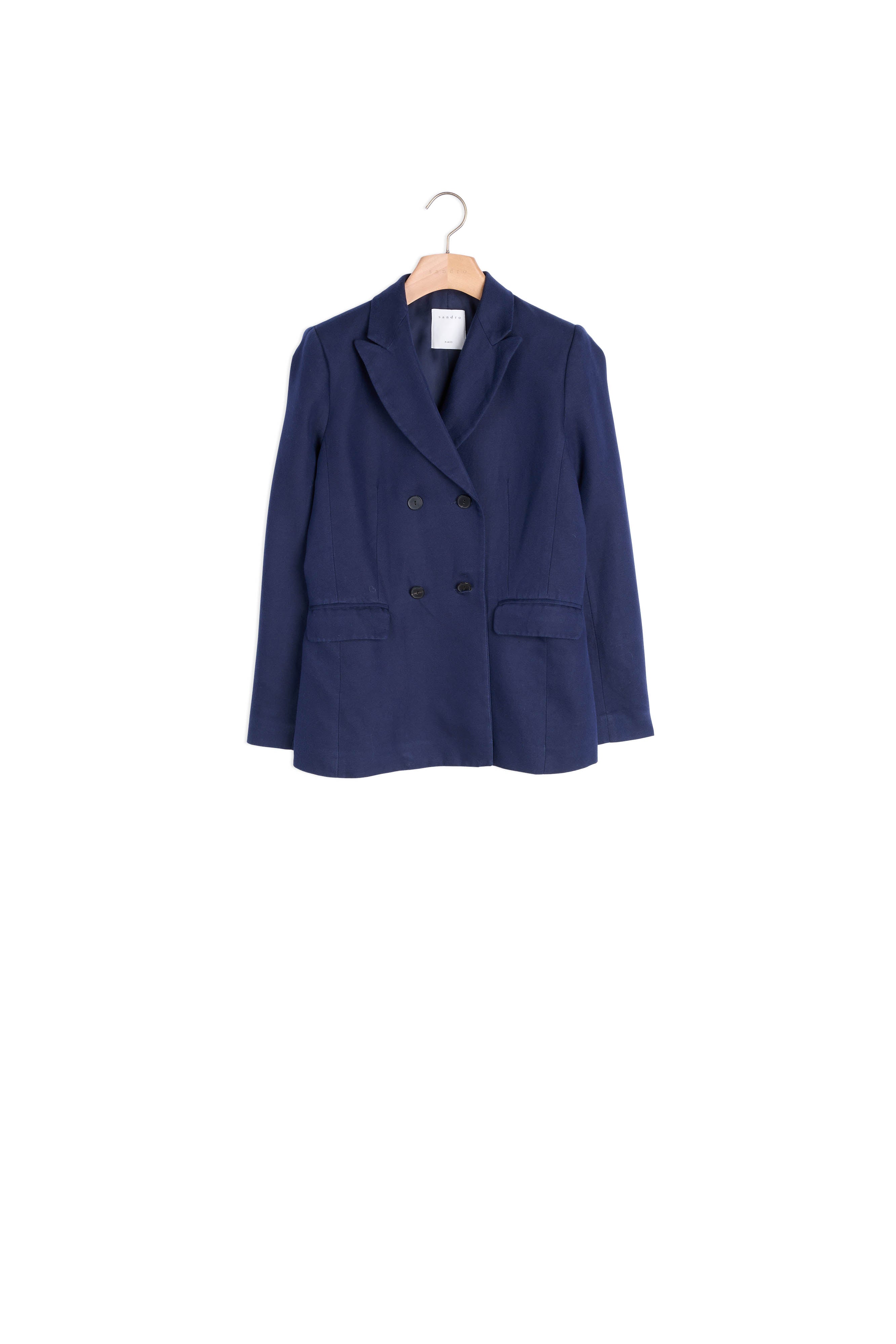 Veste Marine Sandro seconde main