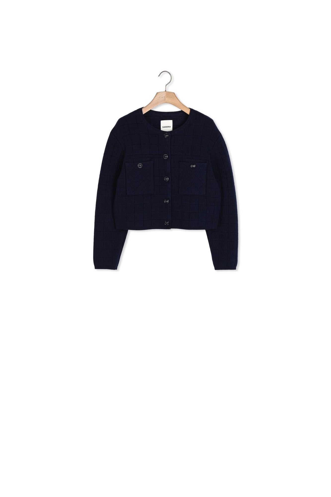 Veste courte en Maille Sandro seconde main