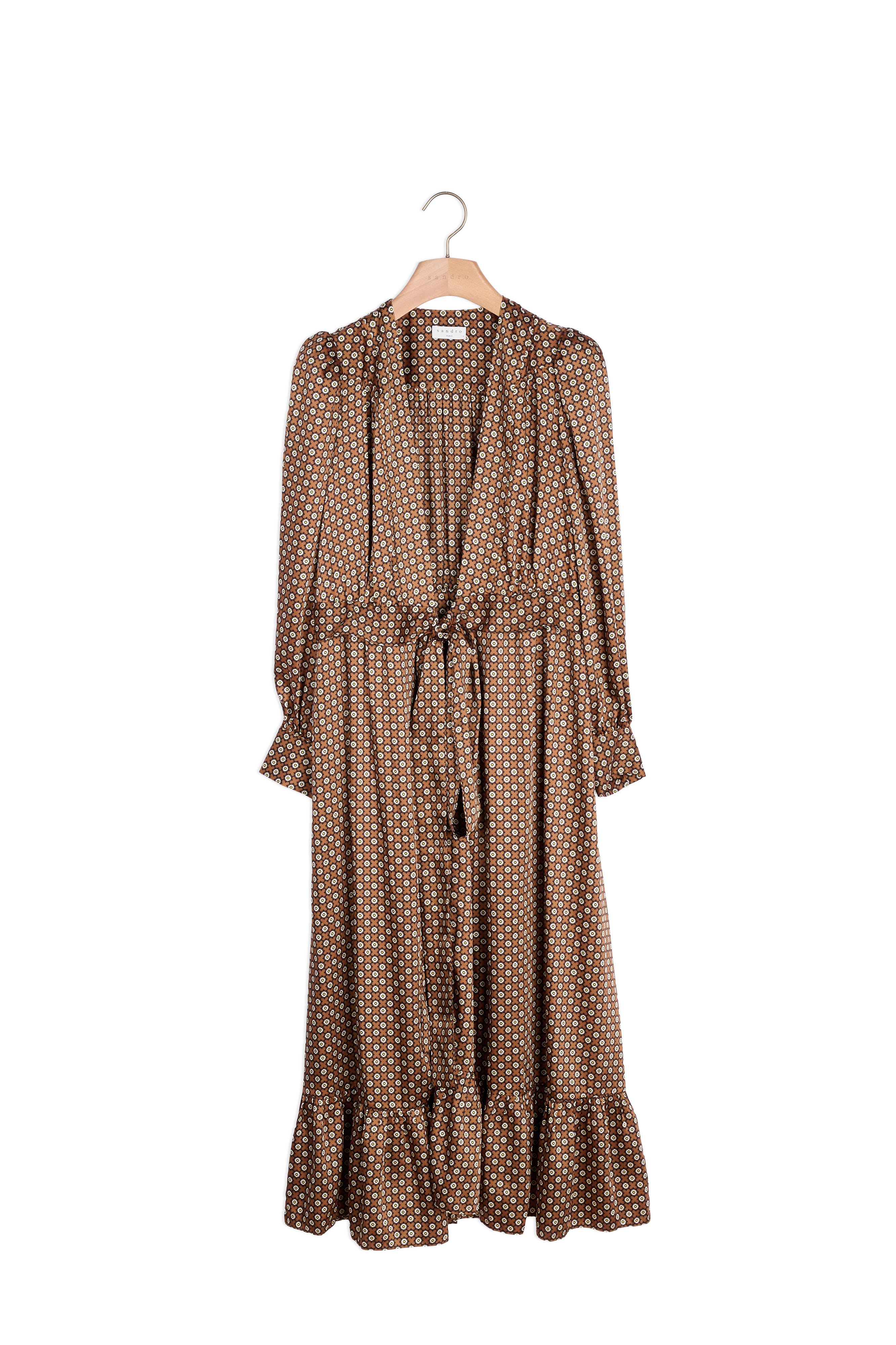 Robe Marron / Noir Sandro seconde main