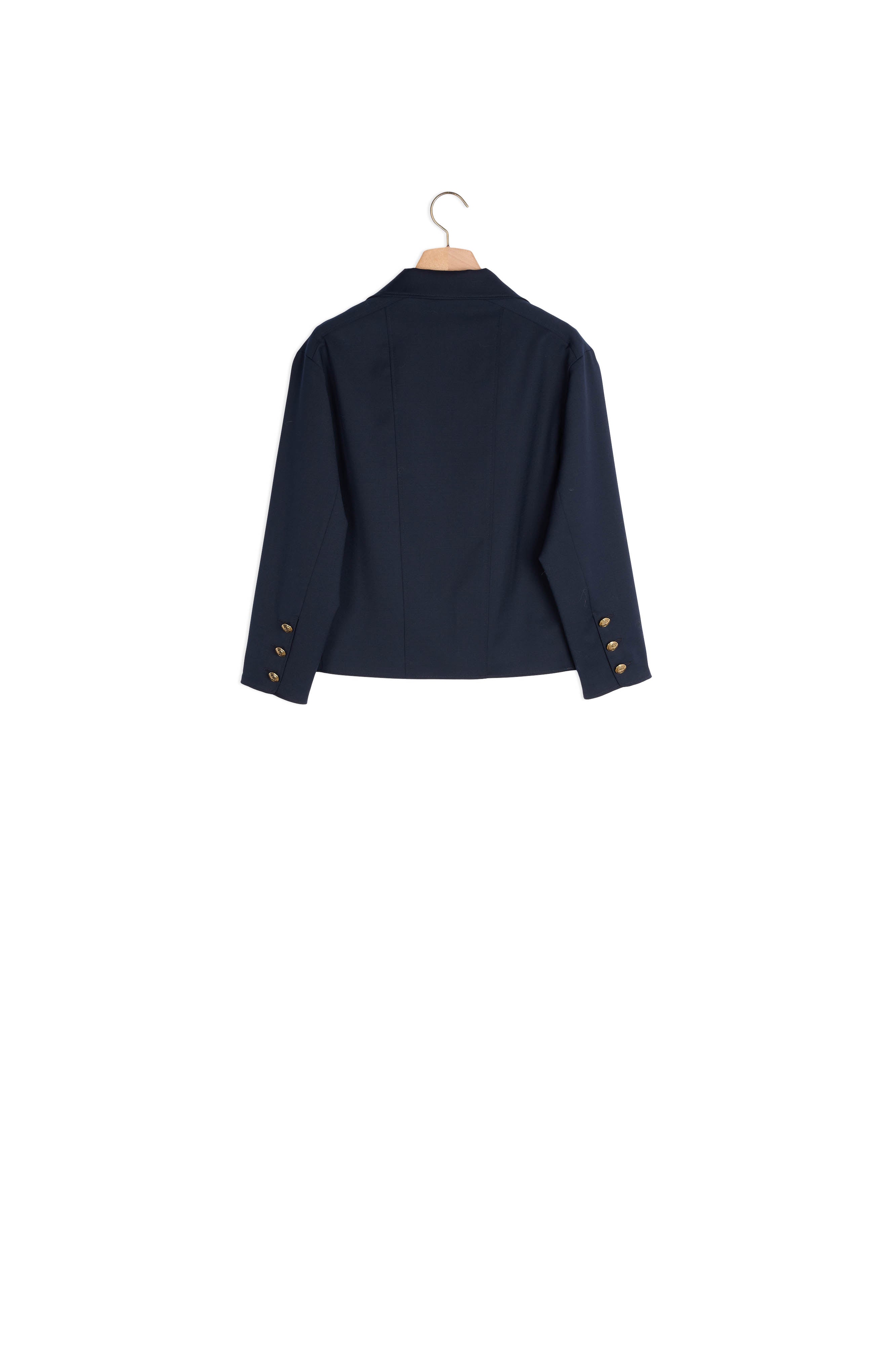 Veste tailleur courte avec patch Sandro seconde main