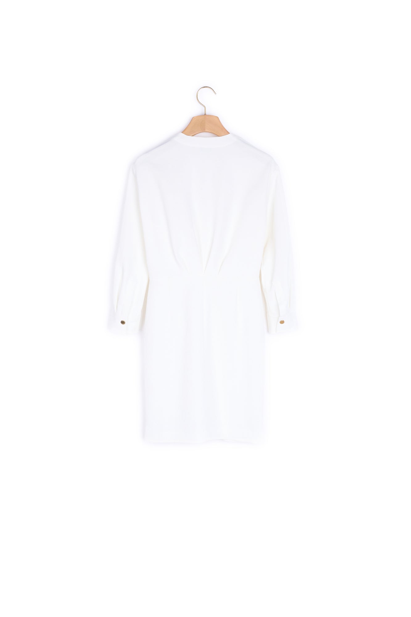 Robe courte ornée de pressions dorées Sandro seconde main