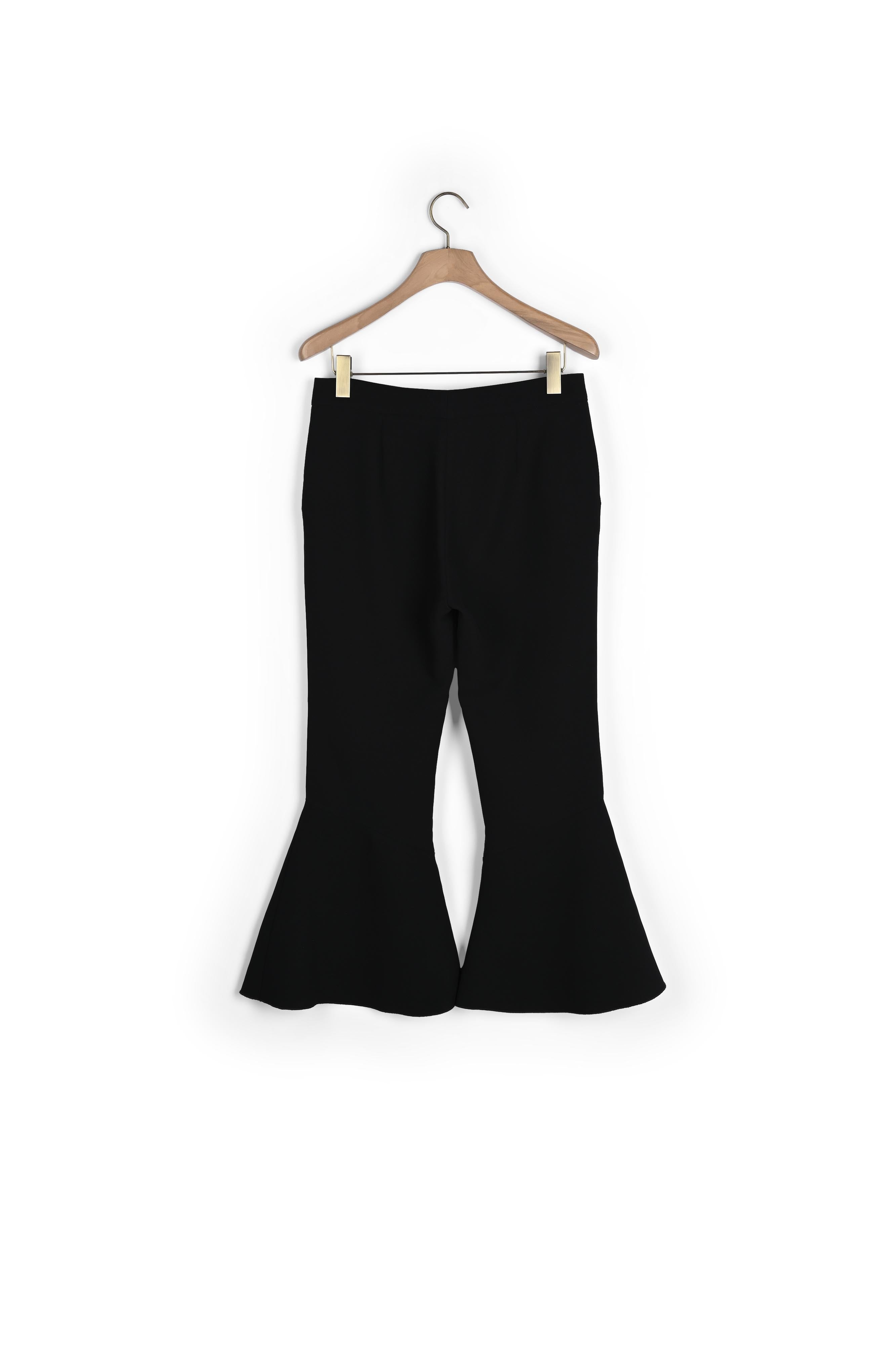 Pantalon à bas de jambes volantés Sandro seconde main