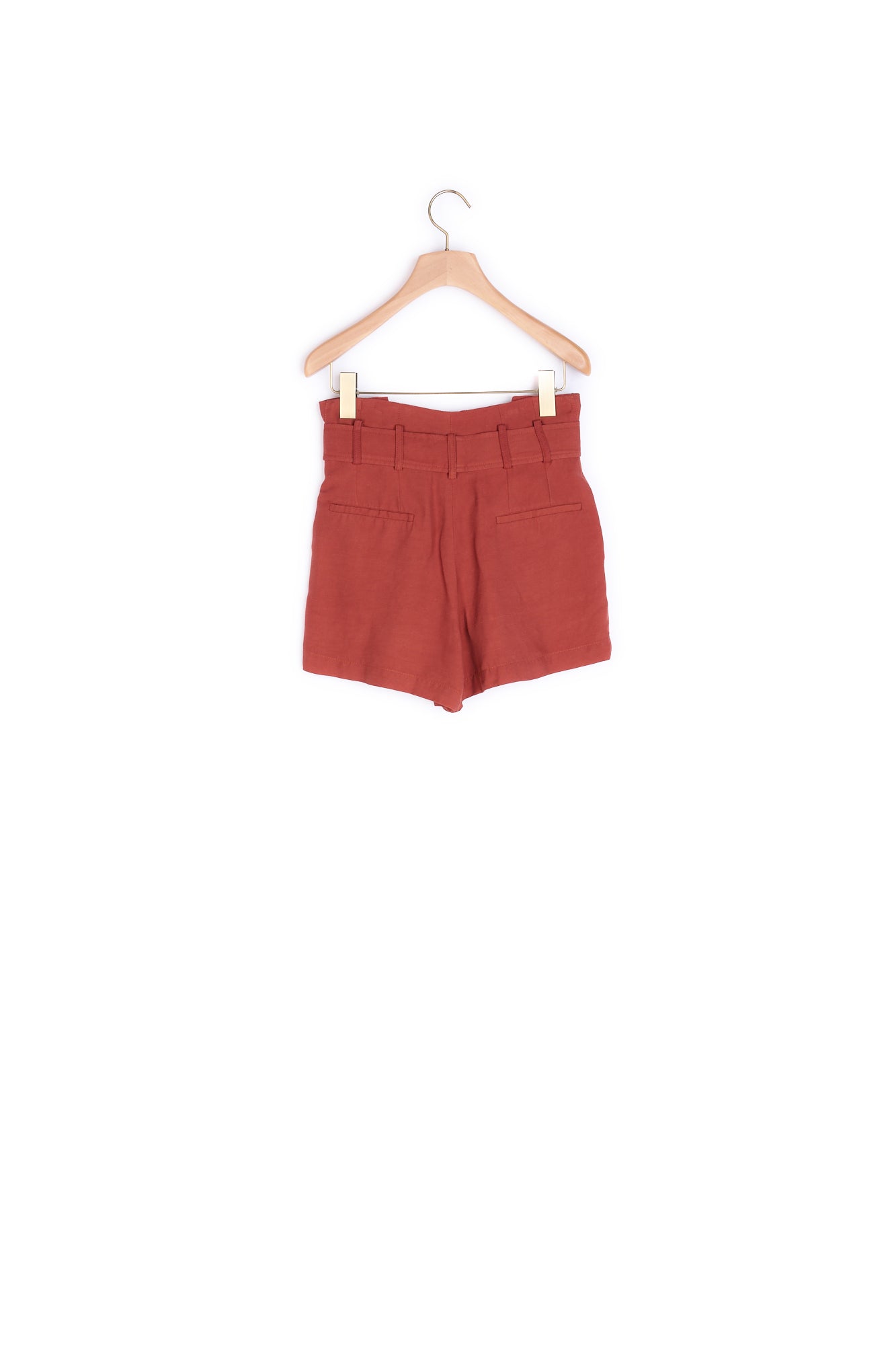 Short à plis avec ceinture à nouer Sandro seconde main