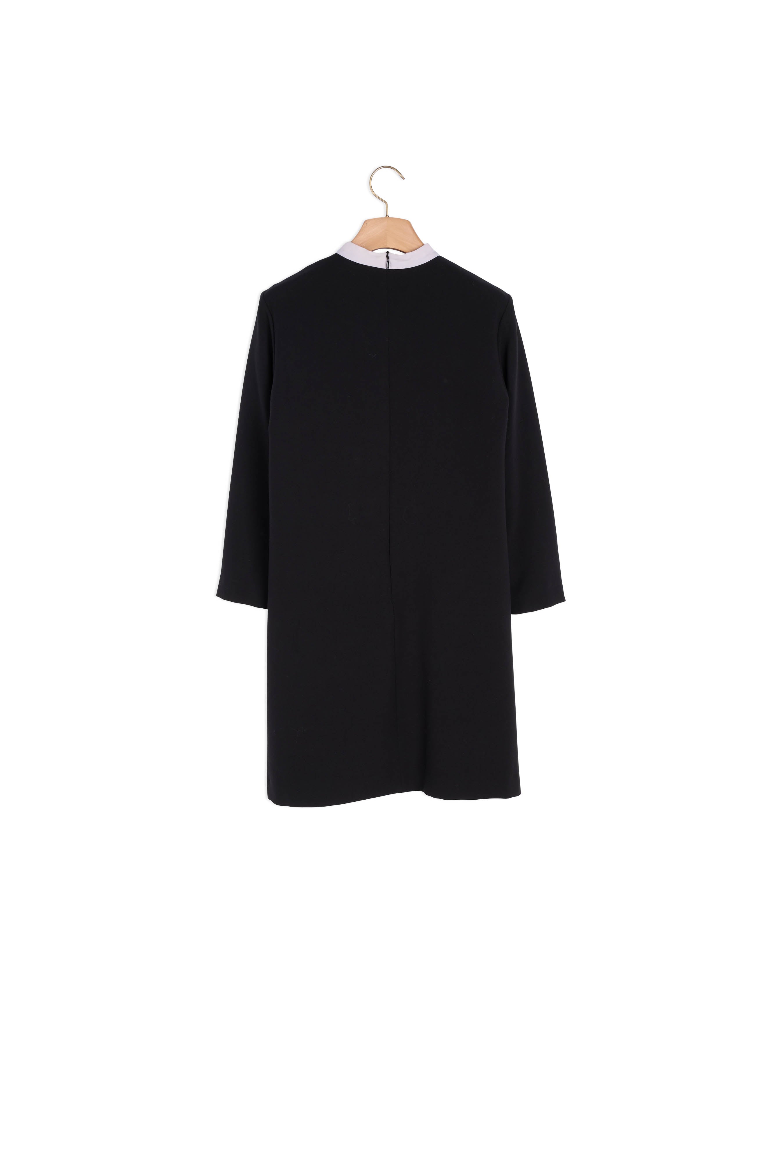 Robe à col chemise avec galon Sandro seconde main