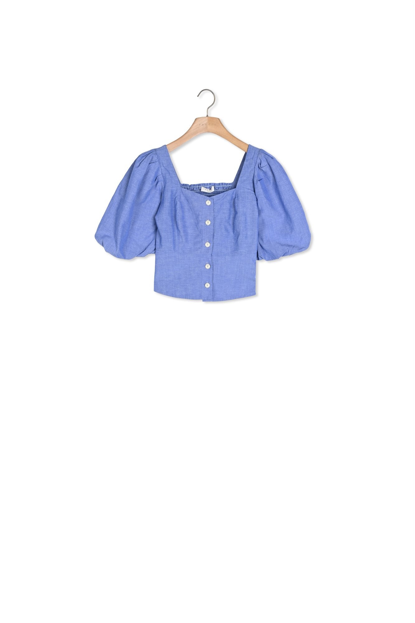Chemise à manches bouffantes Sandro seconde main