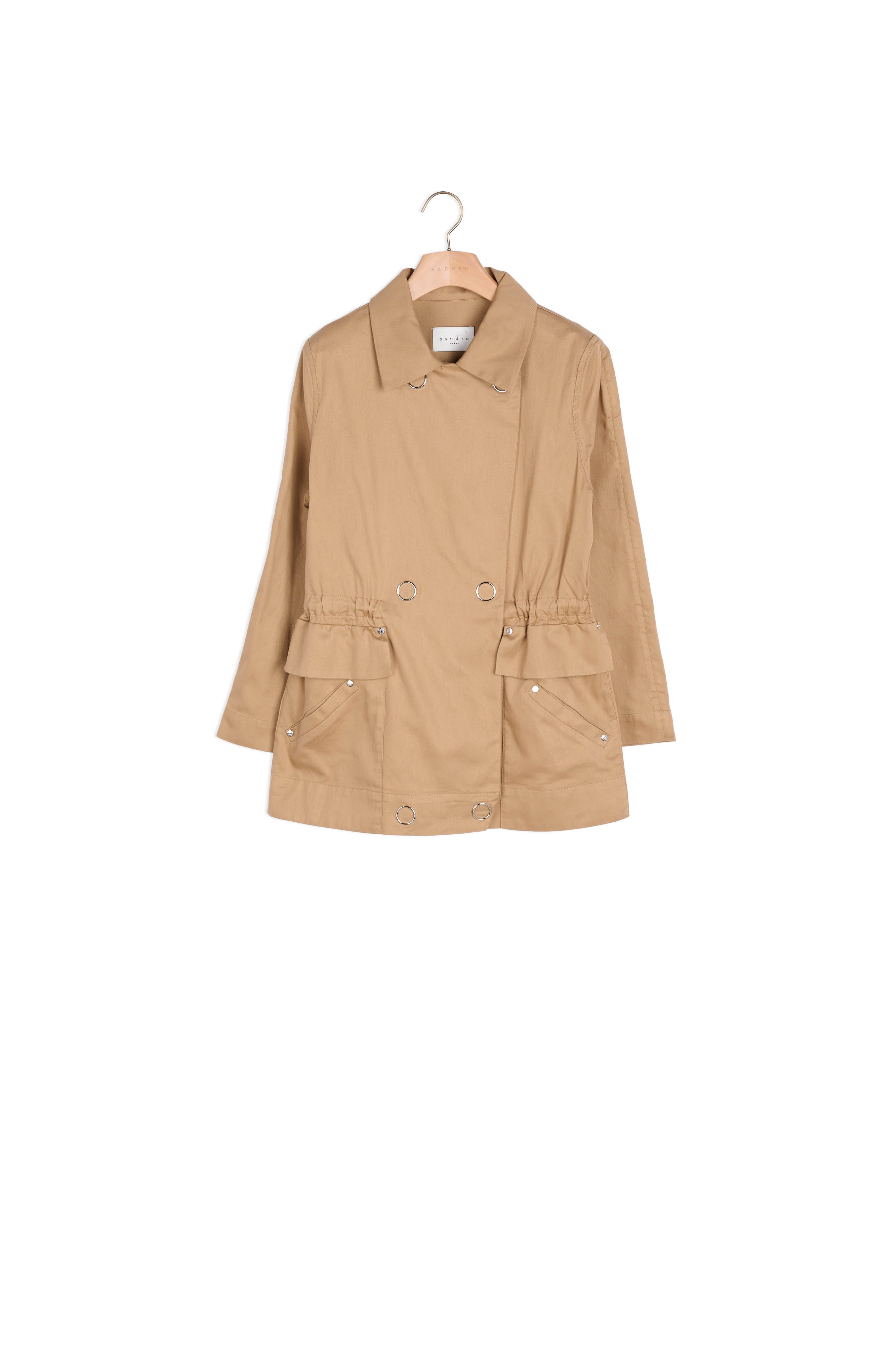 Manteau Beige Sandro seconde main