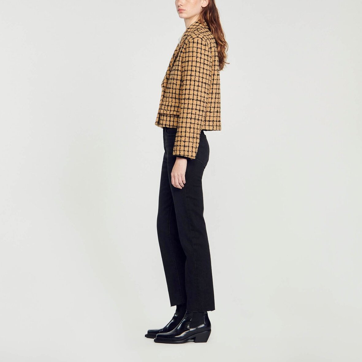 Veste en tweed Sandro seconde main