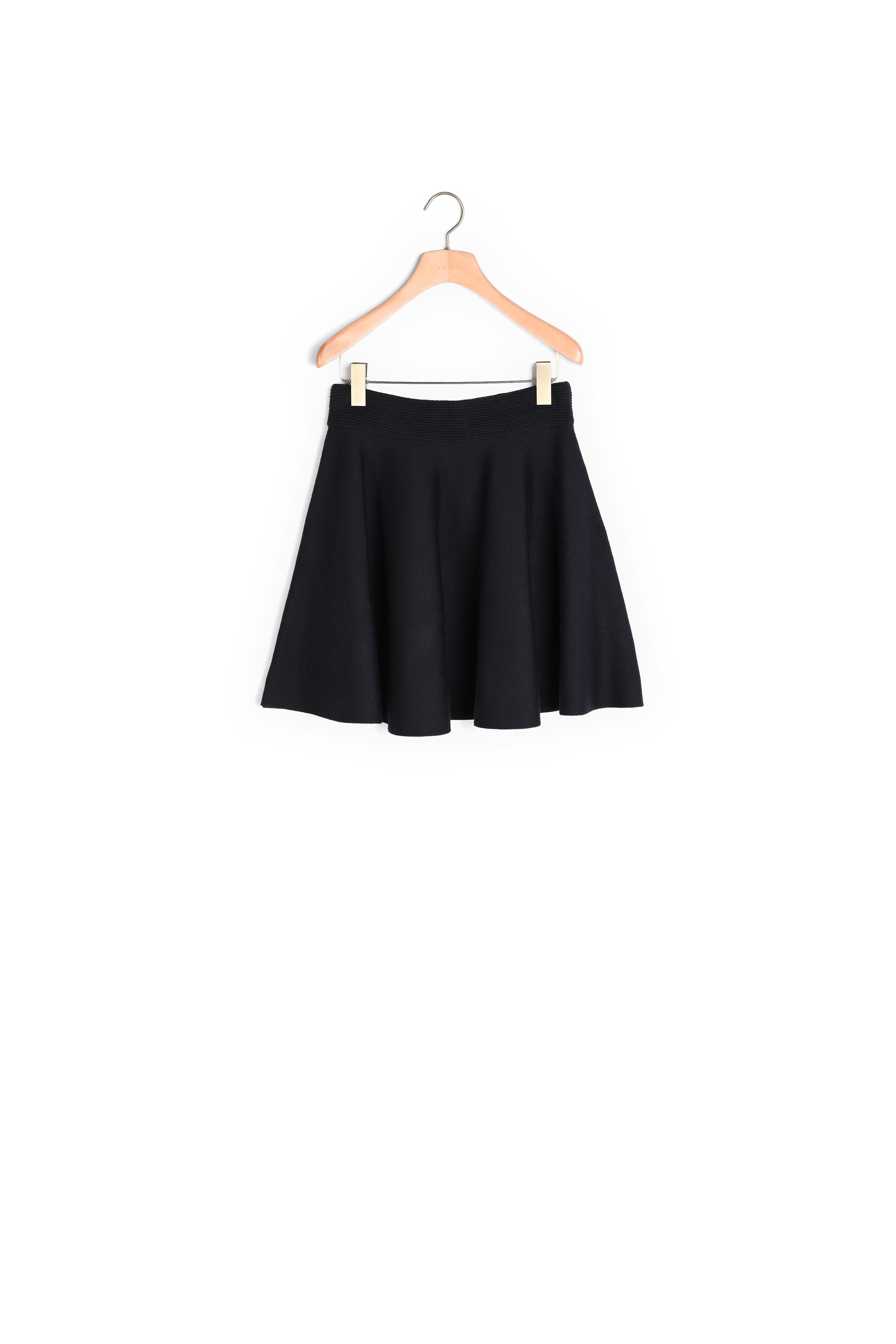 Jupe courte en Maille Sandro seconde main