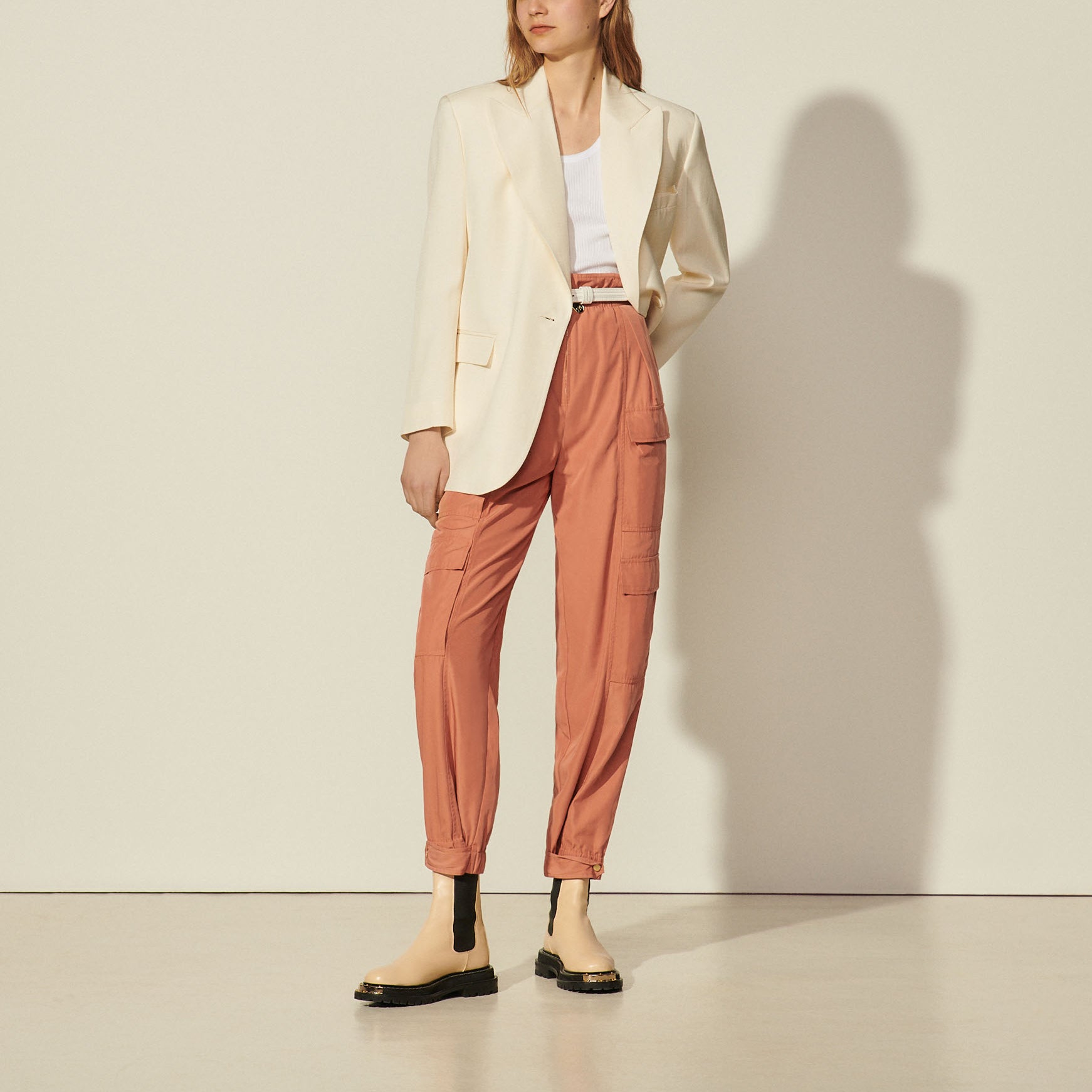 Pantalon multipoches Sandro seconde main