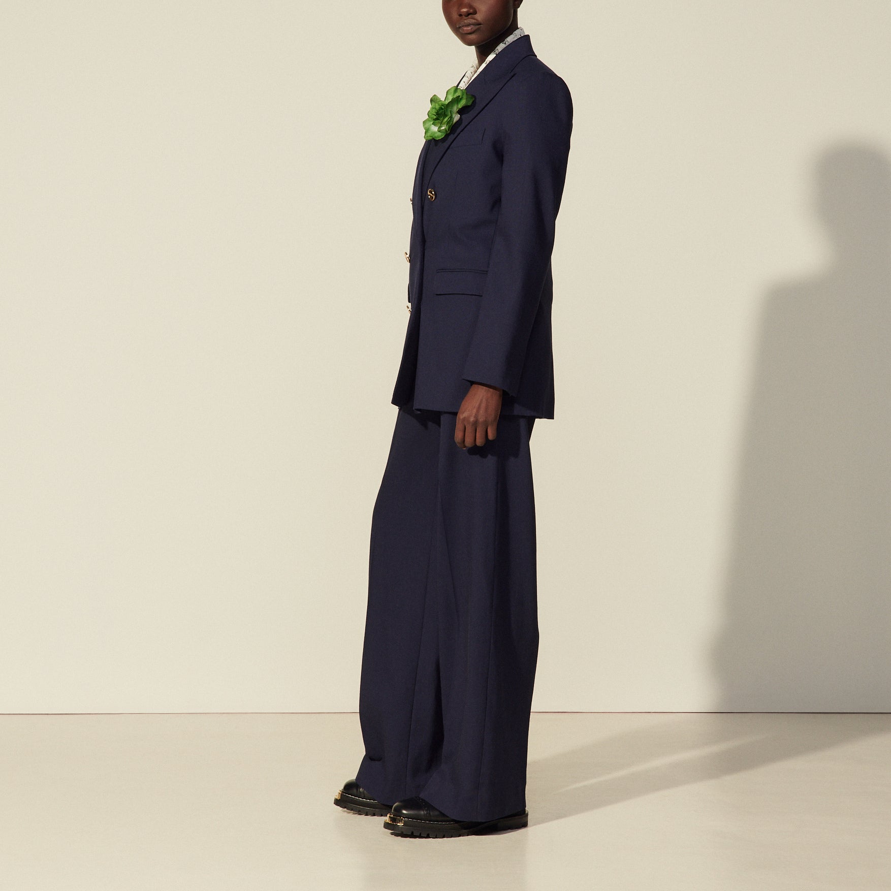 Veste de tailleur en viscose Sandro seconde main