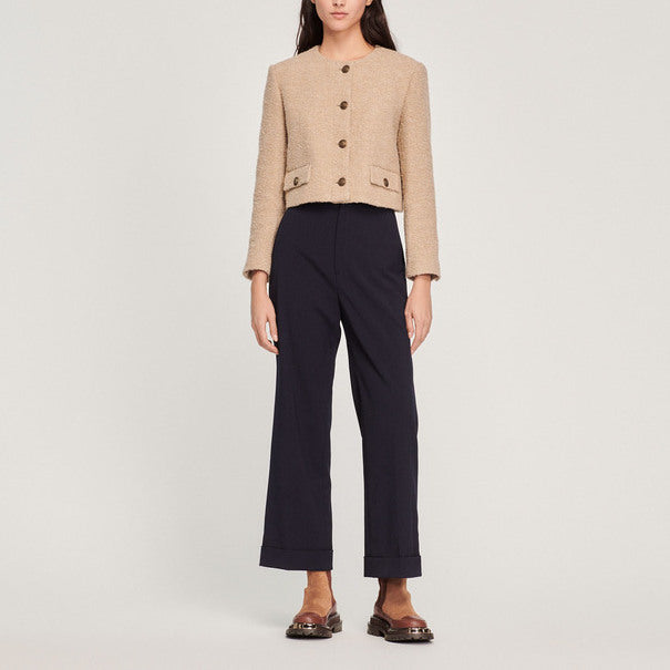 Veste en tweed Sandro seconde main