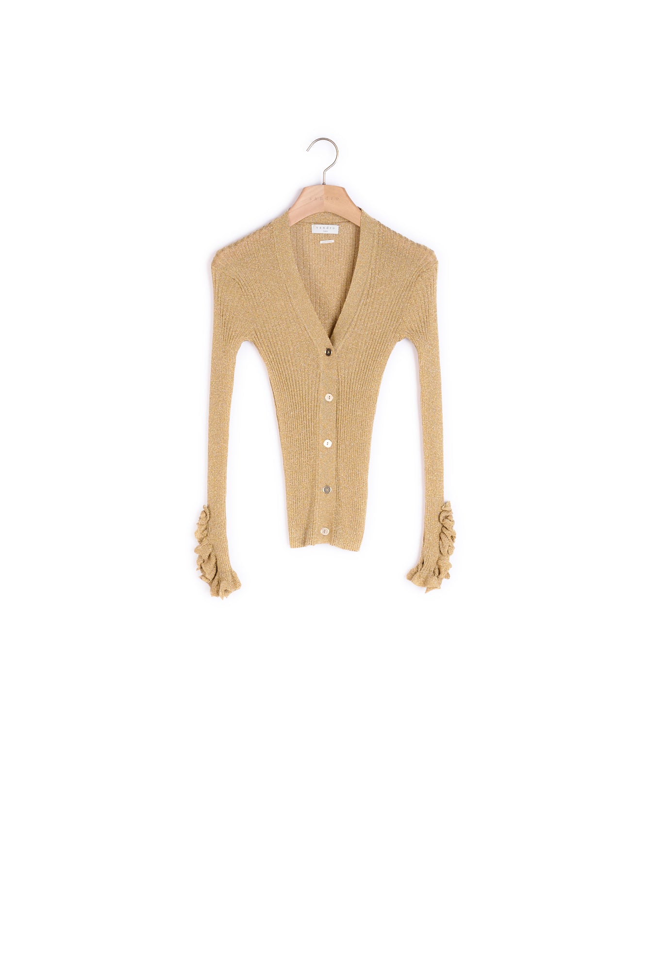 Cardigan en maille lurex Sandro seconde main