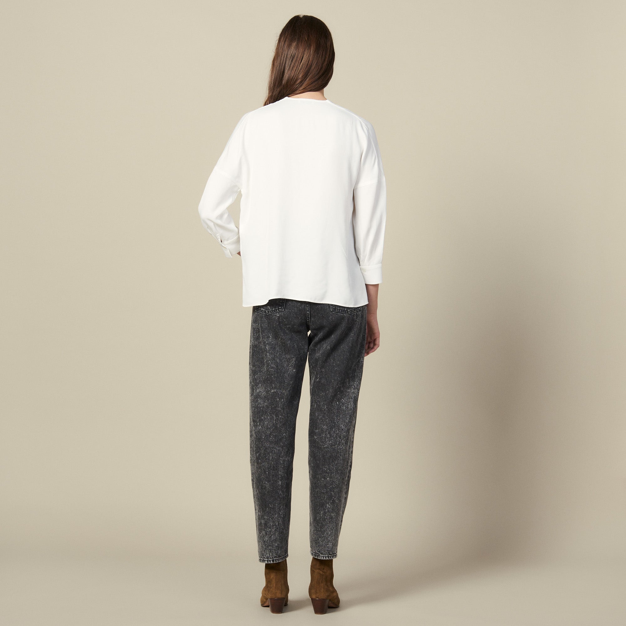 Chemise Ecrue Sandro seconde main