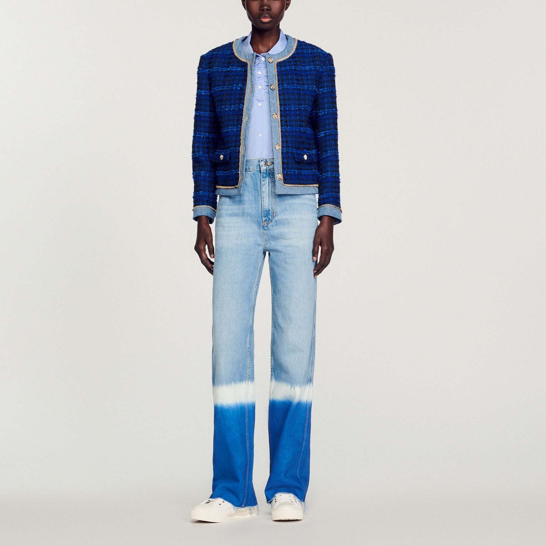 Veste en tweed Sandro seconde main