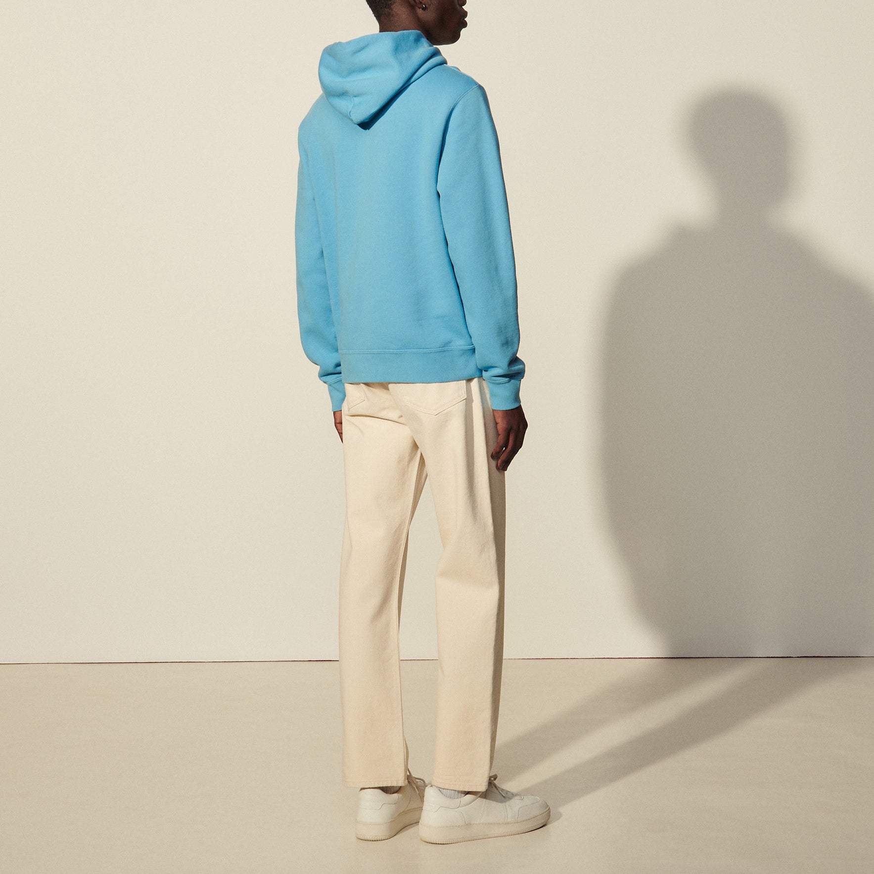 Sweat hoodie avec broderie logo Sandro seconde main