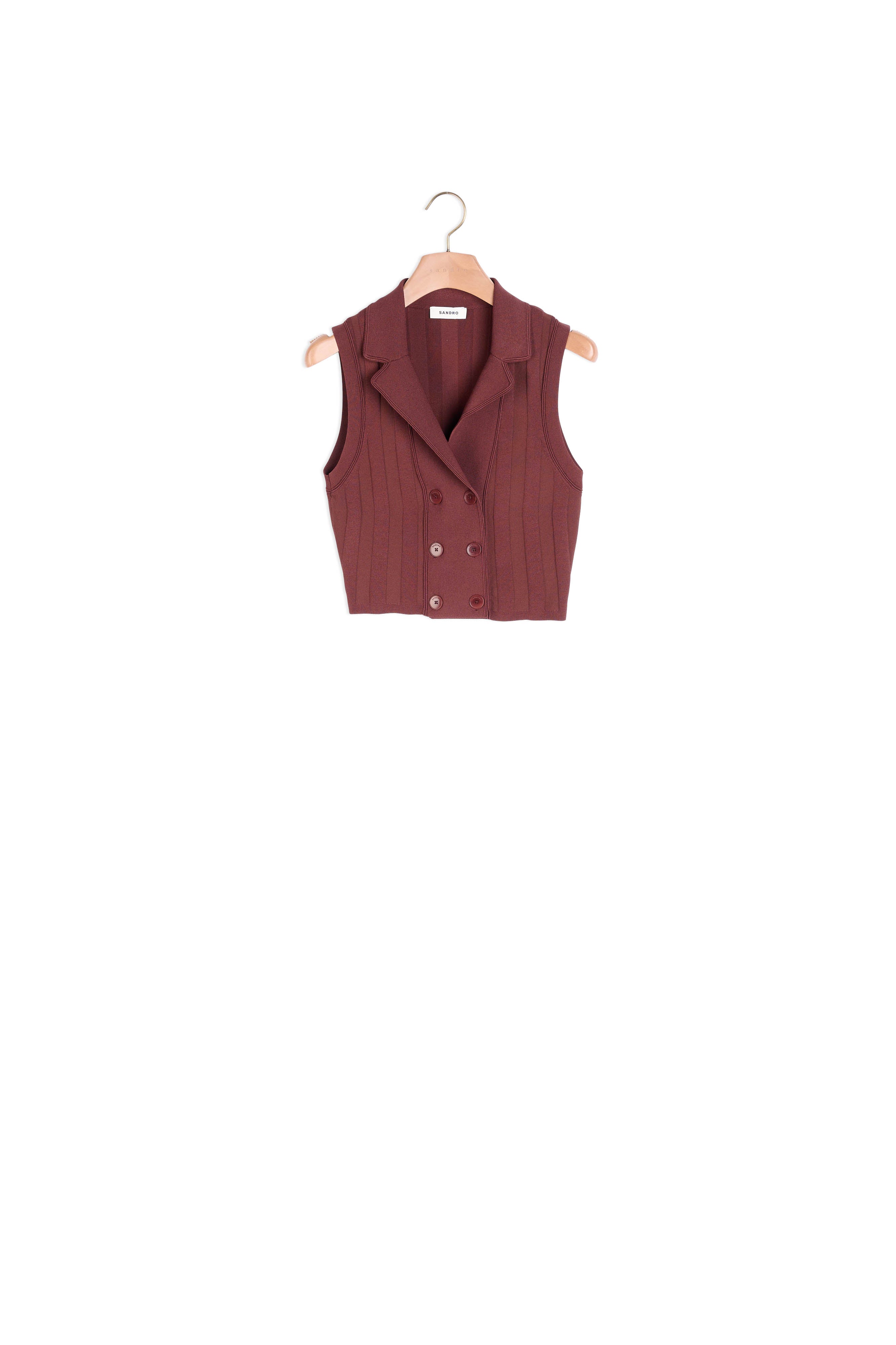 Gilet sans manches Sandro seconde main
