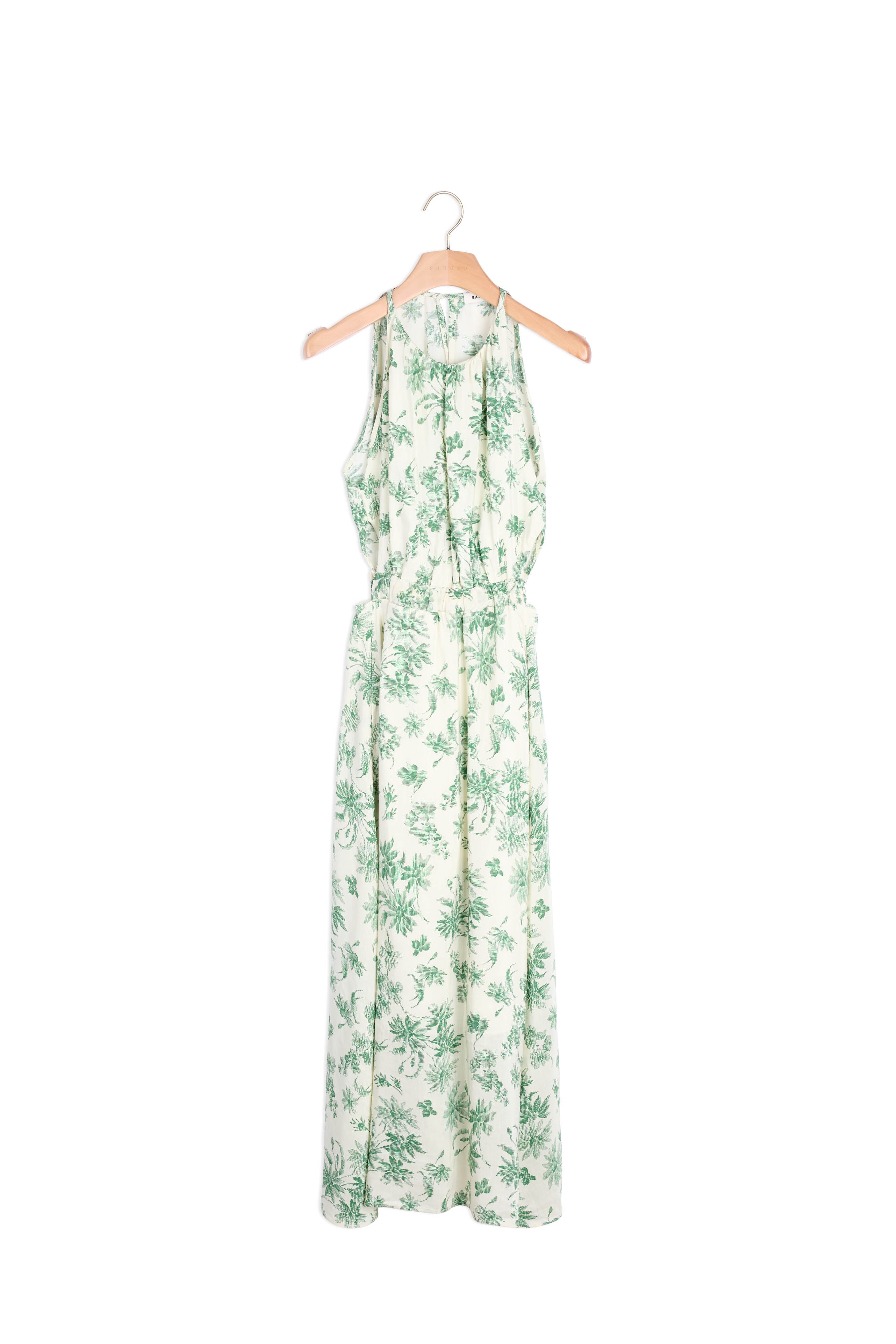 Robe longue imprimé fleuri Sandro seconde main